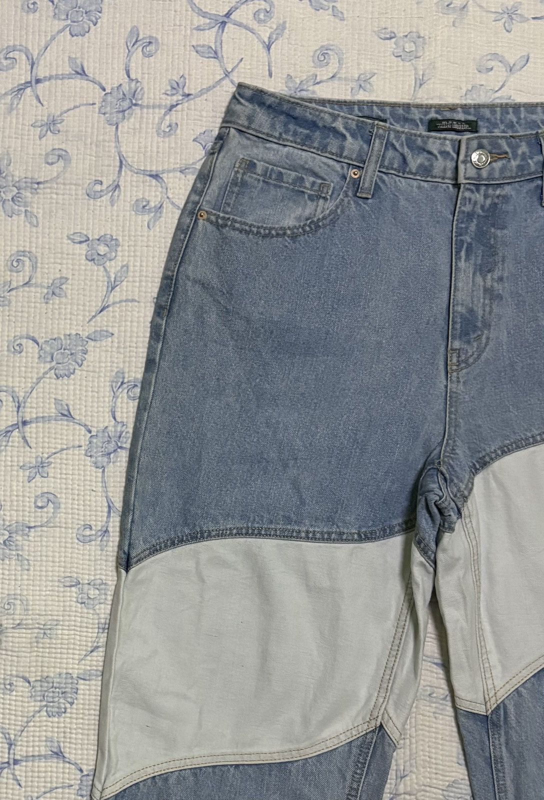 Other Wild Fable High Rise Relaxed Straight Streetwear Denim Size US 31 - 4 Thumbnail