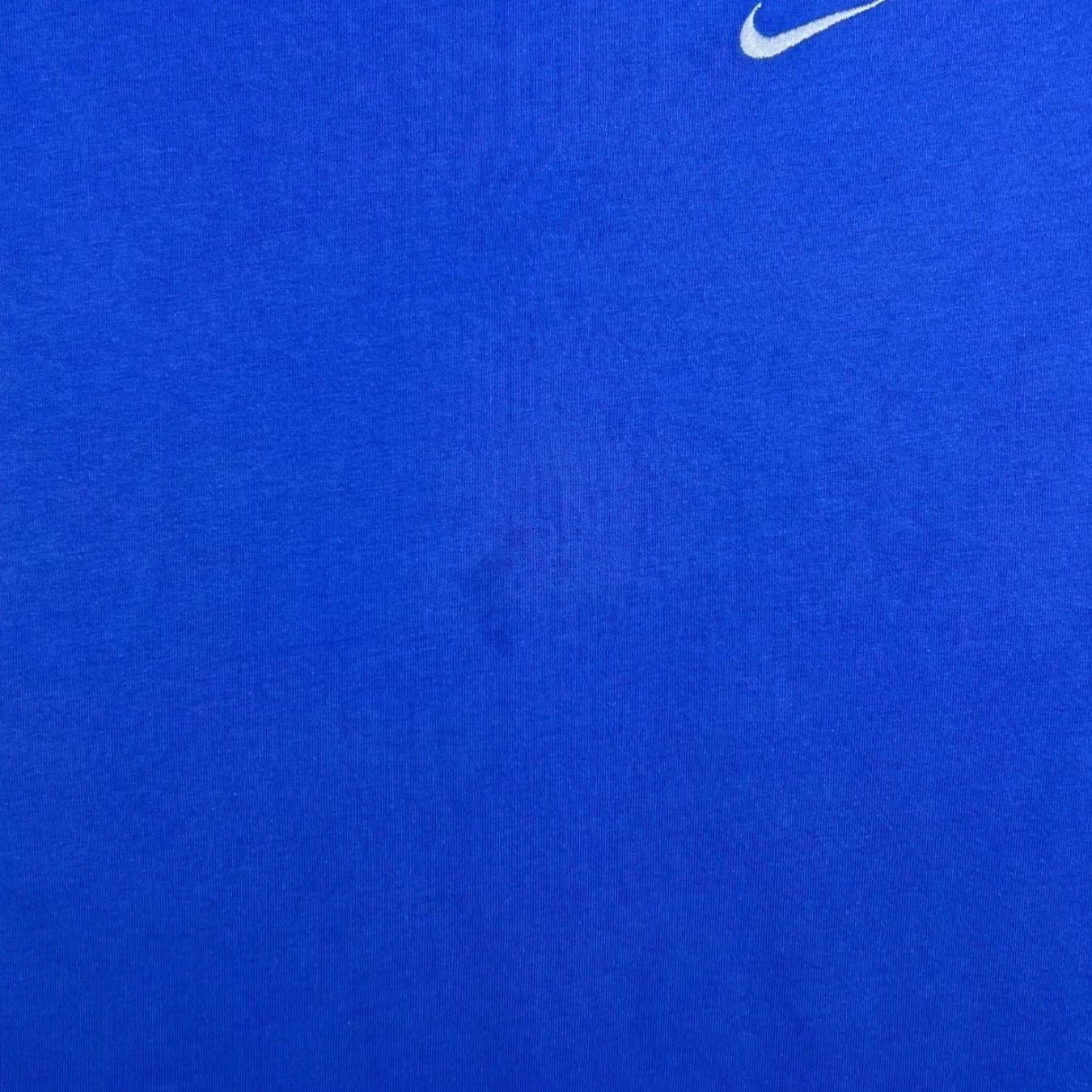 Nike Vintage Nike Classic Embroidered Mini Swoosh Logo Blue Short Sleeve T-Shirt Women's Medium Size M / US 6-8 / IT 42-44 - 5 Thumbnail