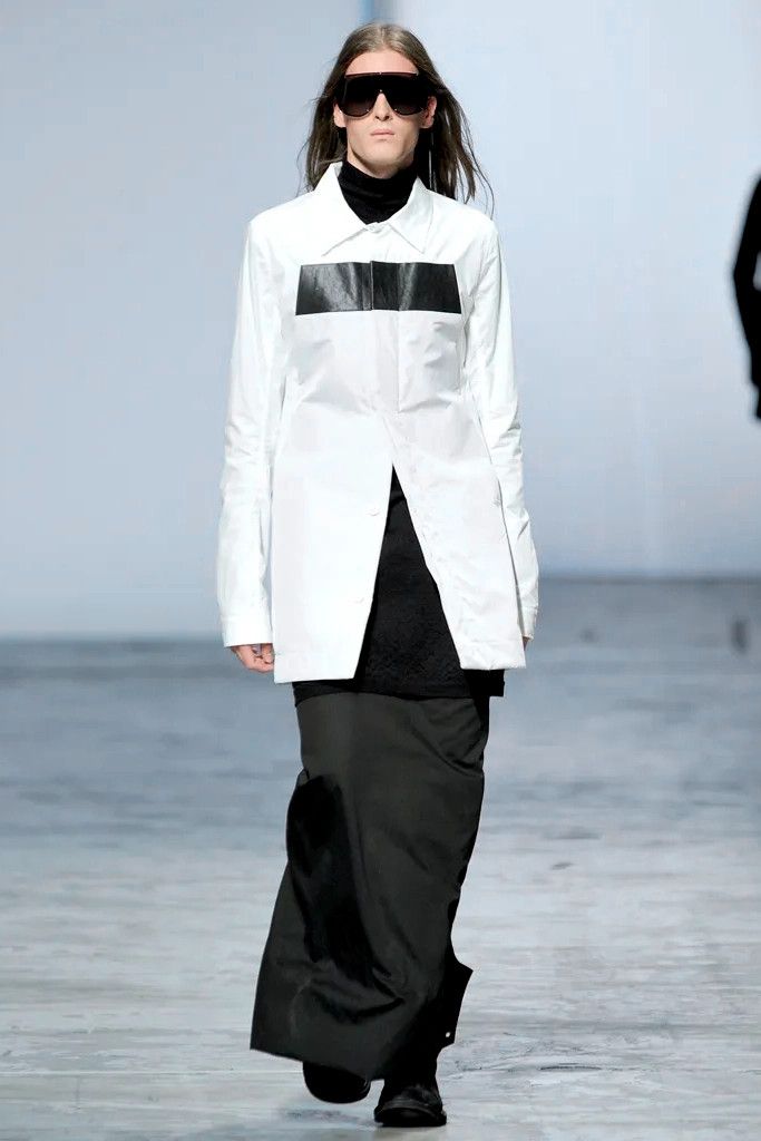 Rick Owens S/S12 Naska Shirt Jacket Size US S / EU 44-46 / 1 - 2 Thumbnail