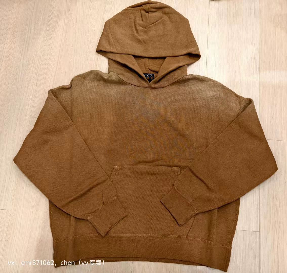 Visvim Brown Hoodie with Kangaroo Pocket, Size L Size US L / EU 52-54 / 3 - 1 Thumbnail