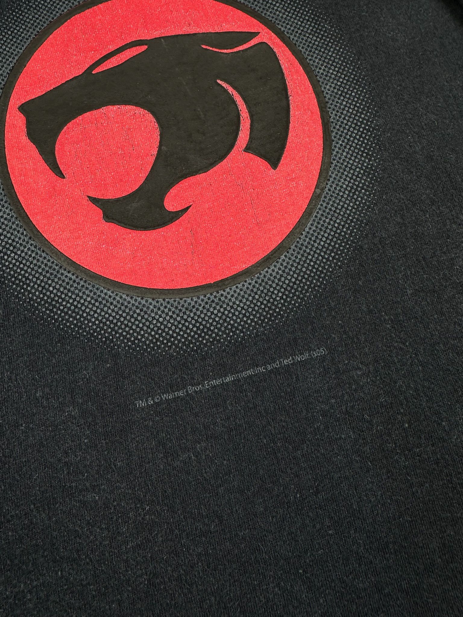 Gildan Vintage Thunder Cats Logo Cartoon Graphic T Shirt Black Size US L / EU 52-54 / 3 - 2 Thumbnail