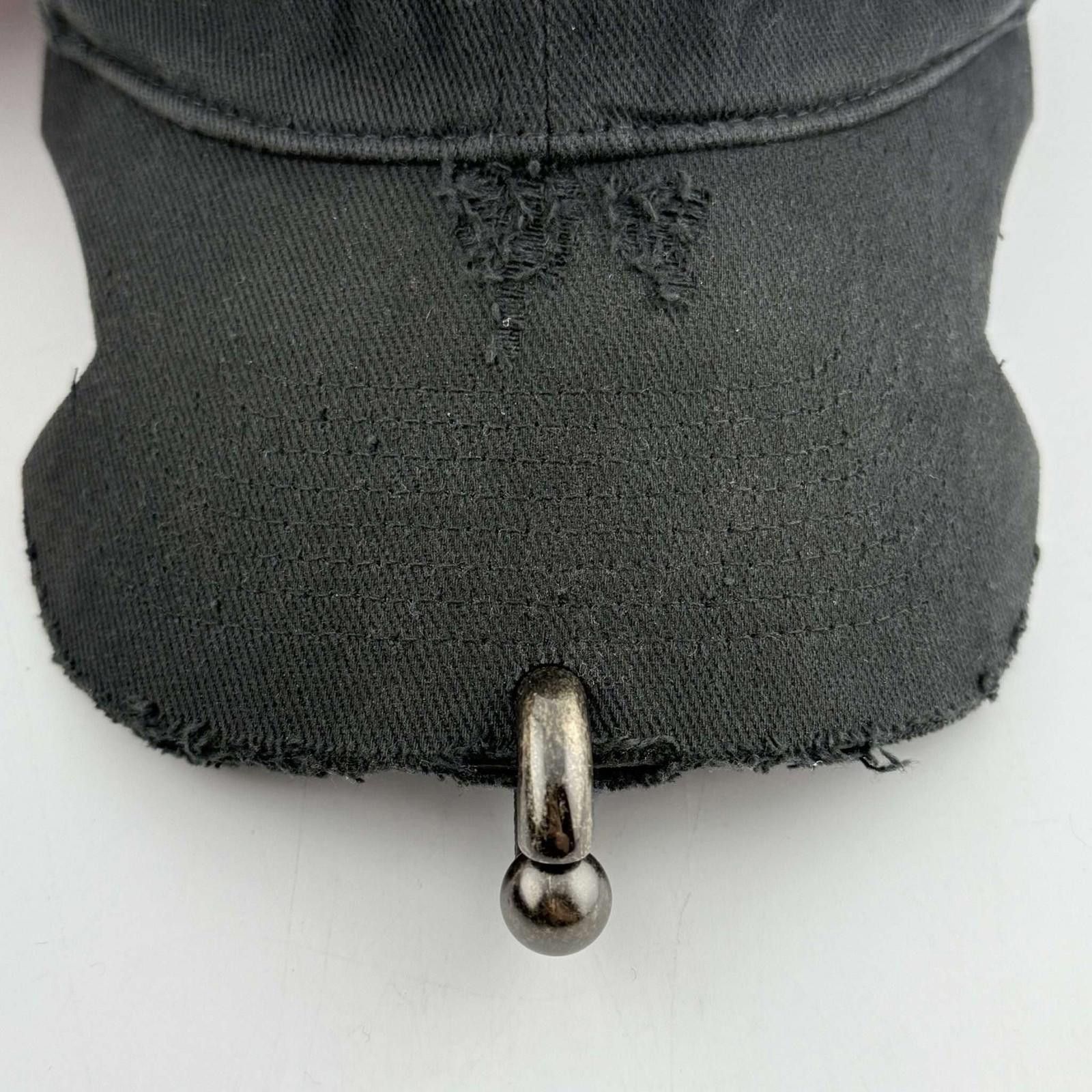Balenciaga Balenciaga Pierced Website Baseball Cap L Used Size ONE SIZE - 3 Thumbnail