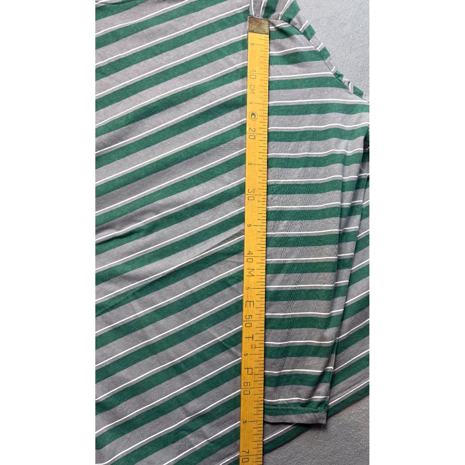 Puma Puma Long Sleeve Shirt Striped Mens 3XL Big 3X Multicolor T-Shirt Size US XXL / EU 58 / 5 - 4 Thumbnail