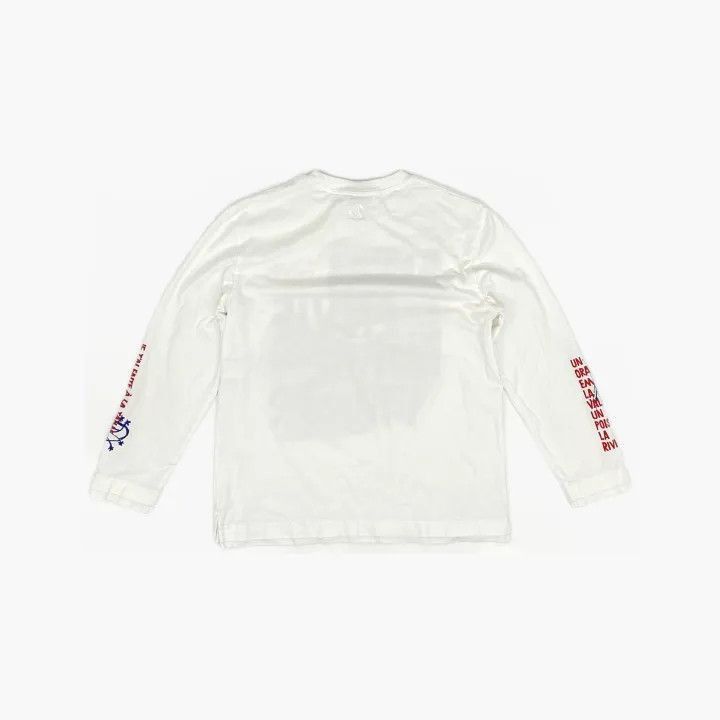 Lanvin Lanvin Poem Series Logo Print Long Sleeve T-Shirt -2508 Size US L / EU 52-54 / 3 - 3 Thumbnail