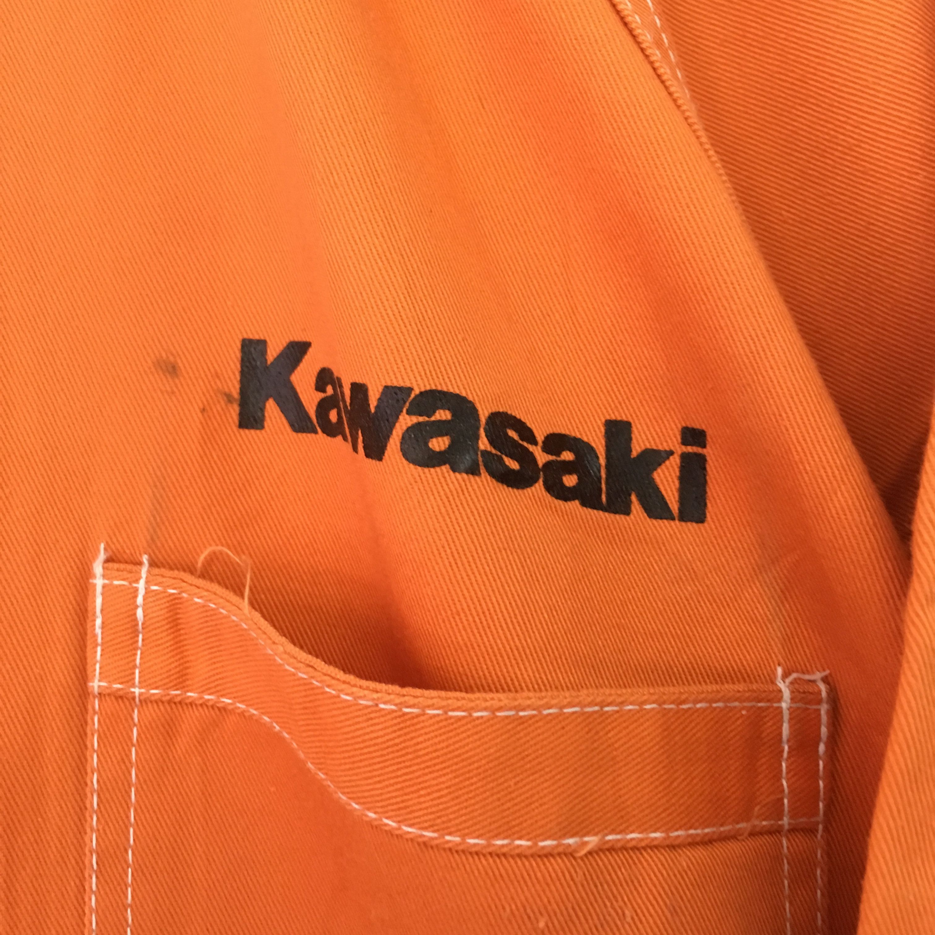 Japanese Brand kawasaki overall jacket - 1728 Size US XL / EU 56 / 4 - 7 Thumbnail