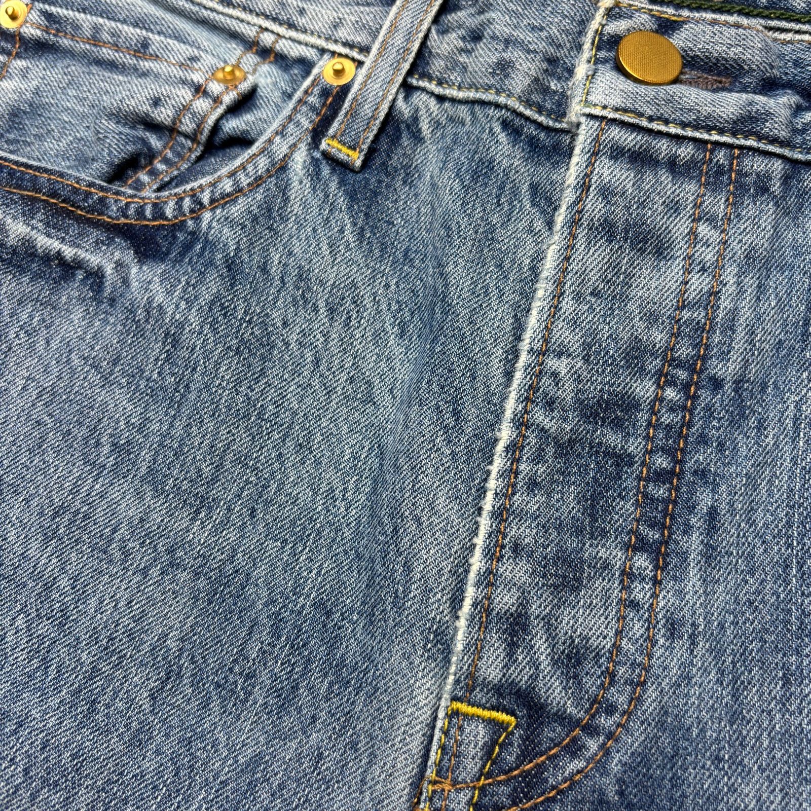 Sid Mashburn $175 Sid Mashburn Slim Straight Jeans 32x30 Made in USA Size US 32 / EU 48 - 9 Thumbnail