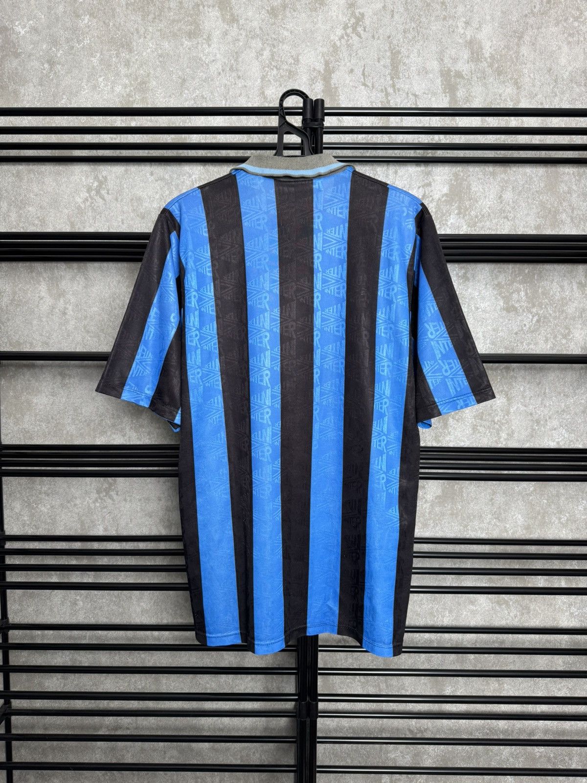 Umbro Vintage Inter Milan 1992-94 Home Umbro Jersey Shirt Size US L / EU 52-54 / 3 - 12 Thumbnail