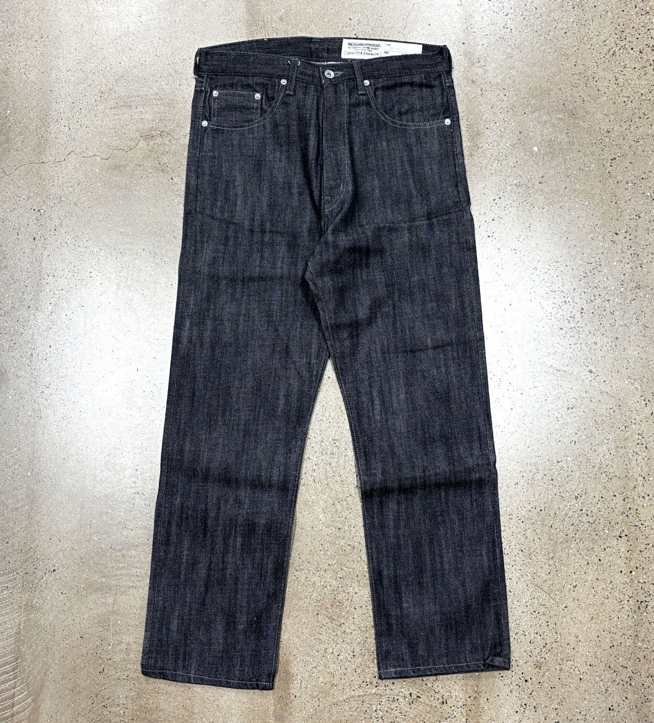 Neighborhood NBHD Neighborhood Rigid Dp.Basic Jeans/Denim size L Size US 34 / EU 50 - 1 Thumbnail