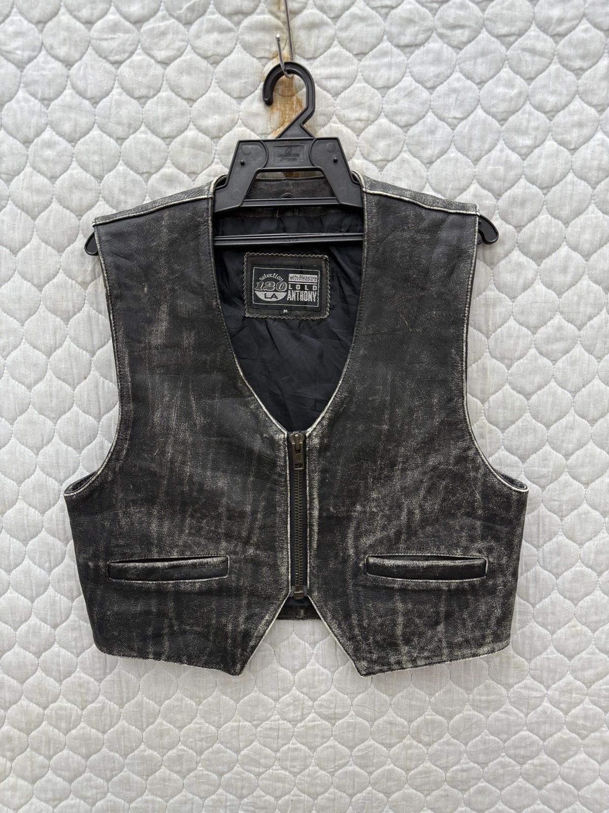 Genuine Leather 🔥🔥🔥ARCHIVE LA LEATHER VEST Size US M / EU 48-50 / 2 - 1 Thumbnail