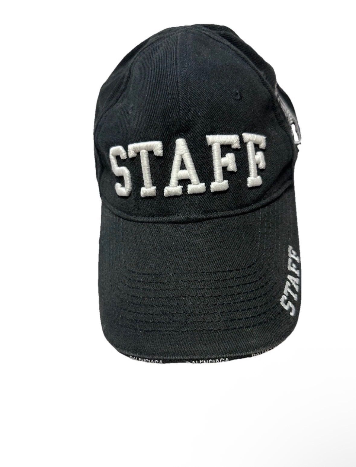 Balenciaga Balenciaga Staff Hat Cap Size ONE SIZE - 1 Thumbnail