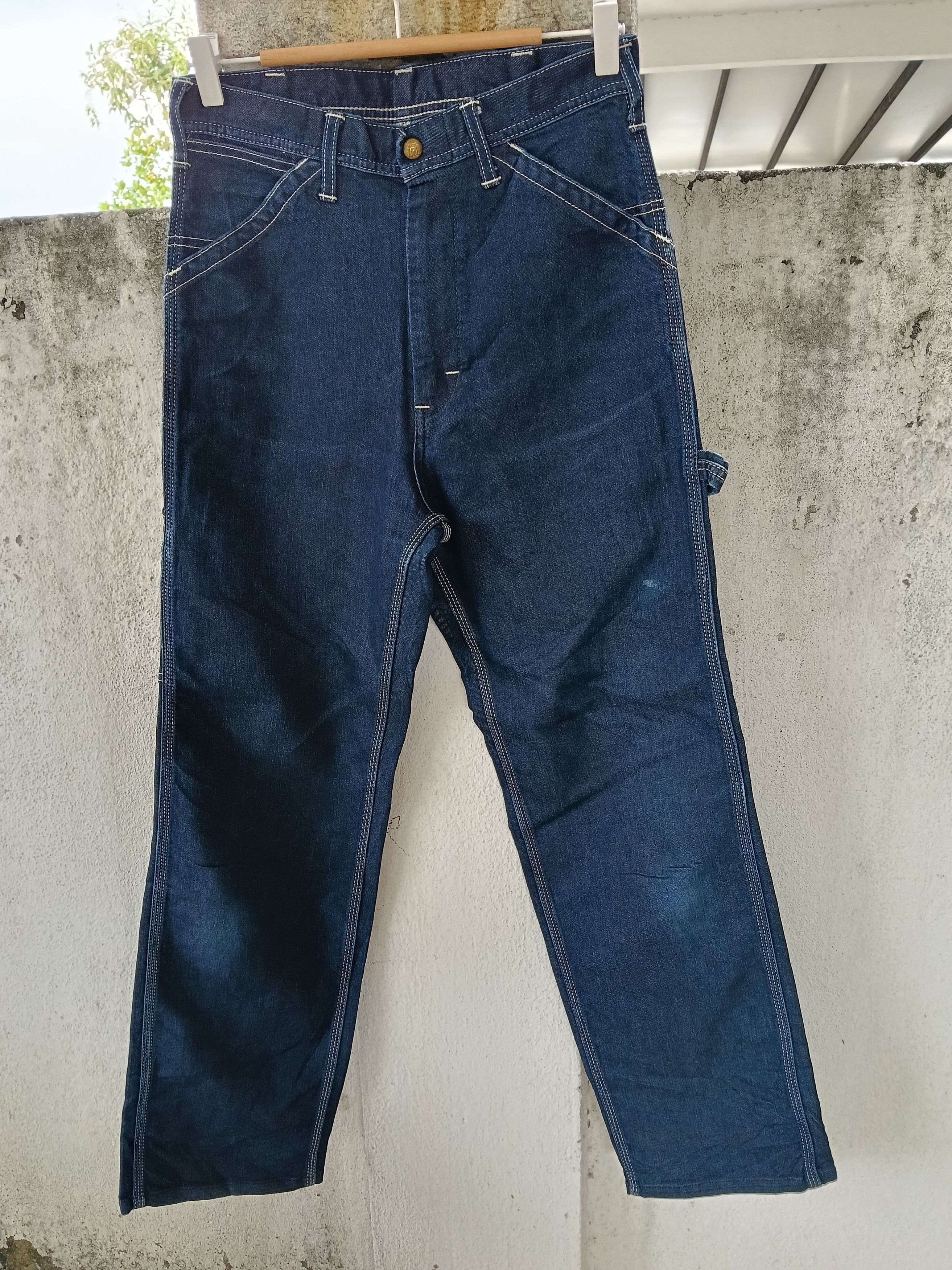 Lee 💥 Union Made by Lee Sanforized Carpenter Denim 💥 Size US 28 / EU 44 - 2 Thumbnail