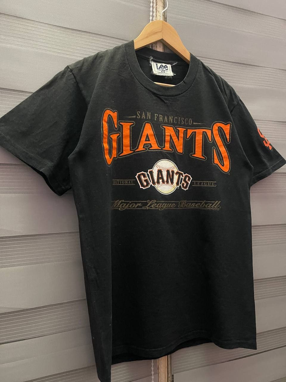 Lee Vintage 90s San Franciso Giants MLB T shirt Size US XL / EU 56 / 4 - 2 Thumbnail