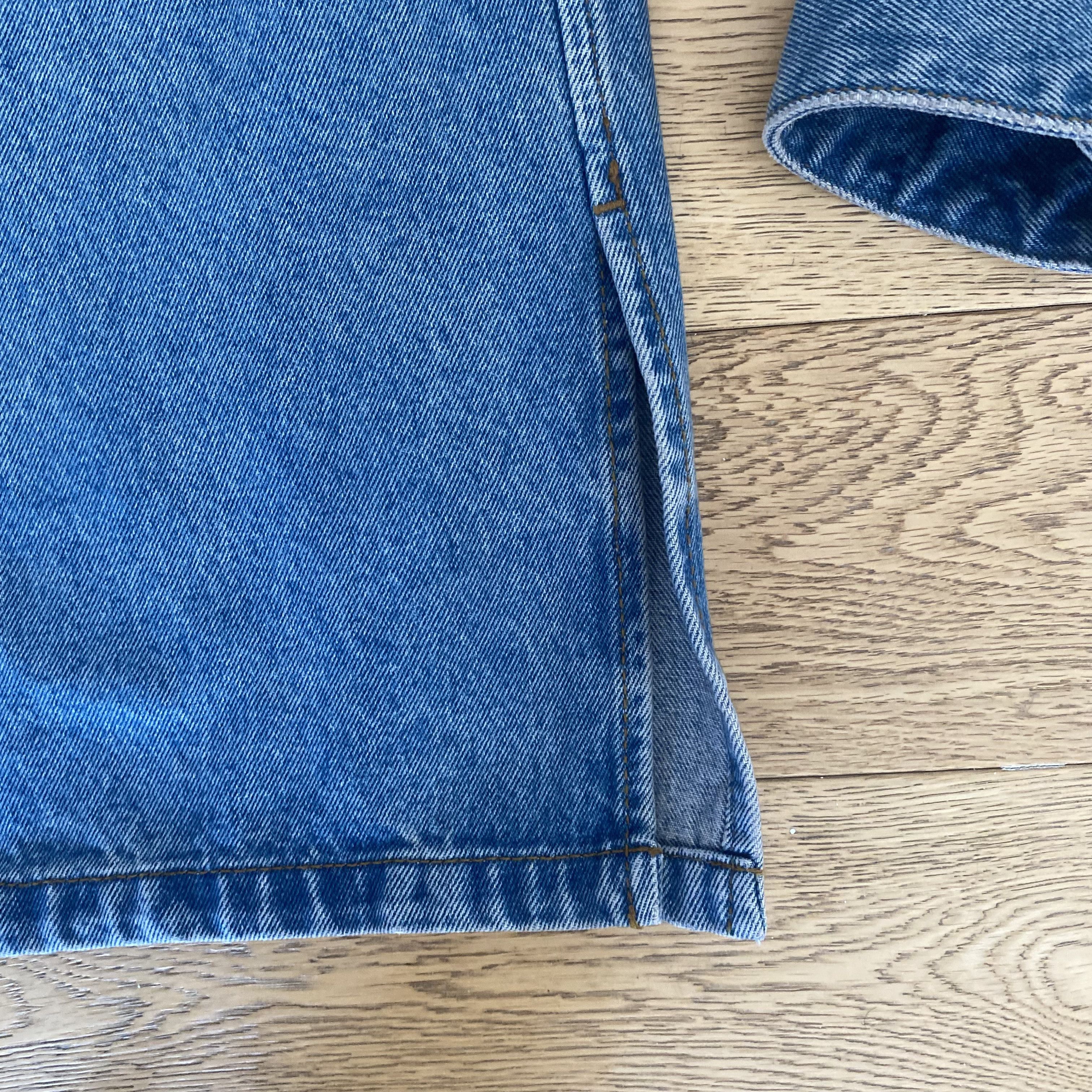 AMI Ami Paris Coeur Denim Overshirt Button Down Shirt Oversized Size US M / EU 48-50 / 2 - 5 Thumbnail