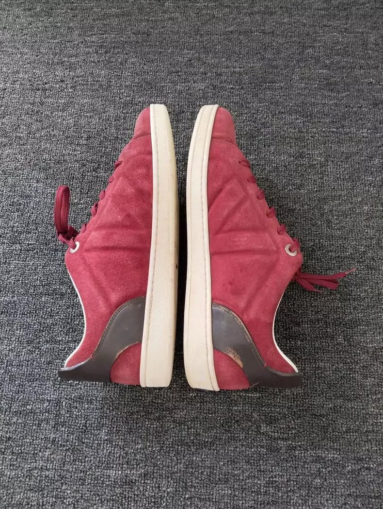 Louis Vuitton Louis Vuitton Red Sneakers Size 41-2507 Size US 8 / EU 41 - 5 Thumbnail