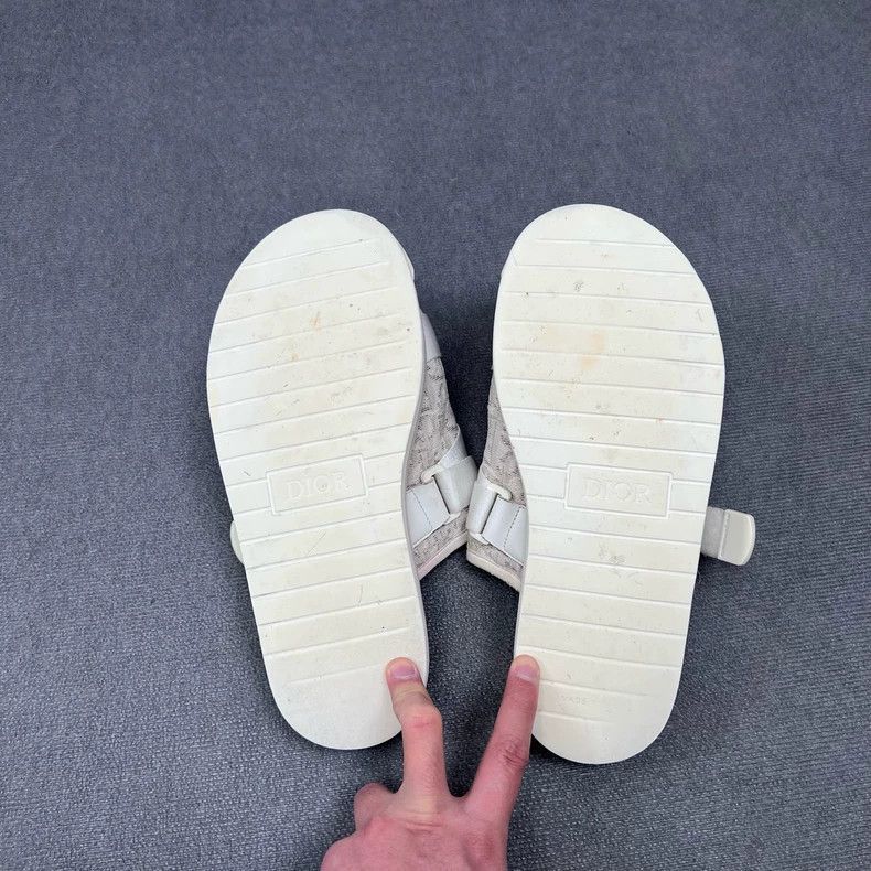 Dior Dior Alpha White Logo Tactical Sandals-2506 Size US 9 / EU 42 - 7 Thumbnail