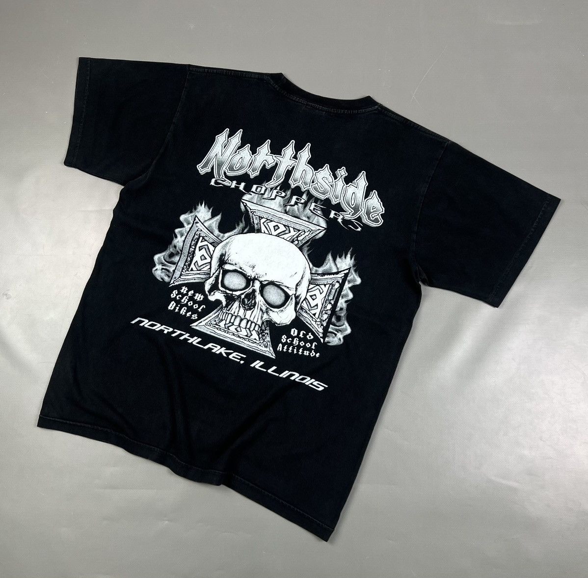 Band Tees × Vintage × West Coast Choppers Rare Vintage West Coast Choppers Northside Biker T Shirt Size US L / EU 52-54 / 3 - 2 Thumbnail