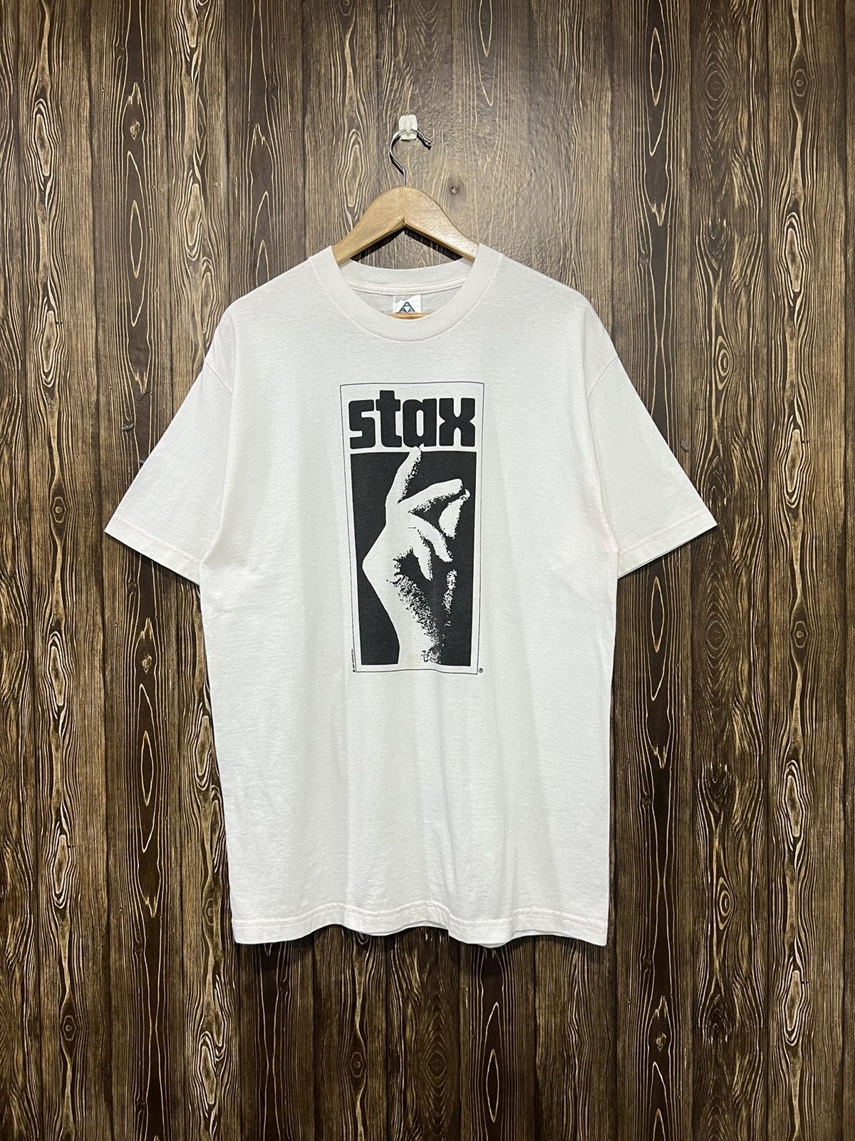 Vintage Vintage Stax Records Tshirt Size US L / EU 52-54 / 3 - 1 Thumbnail