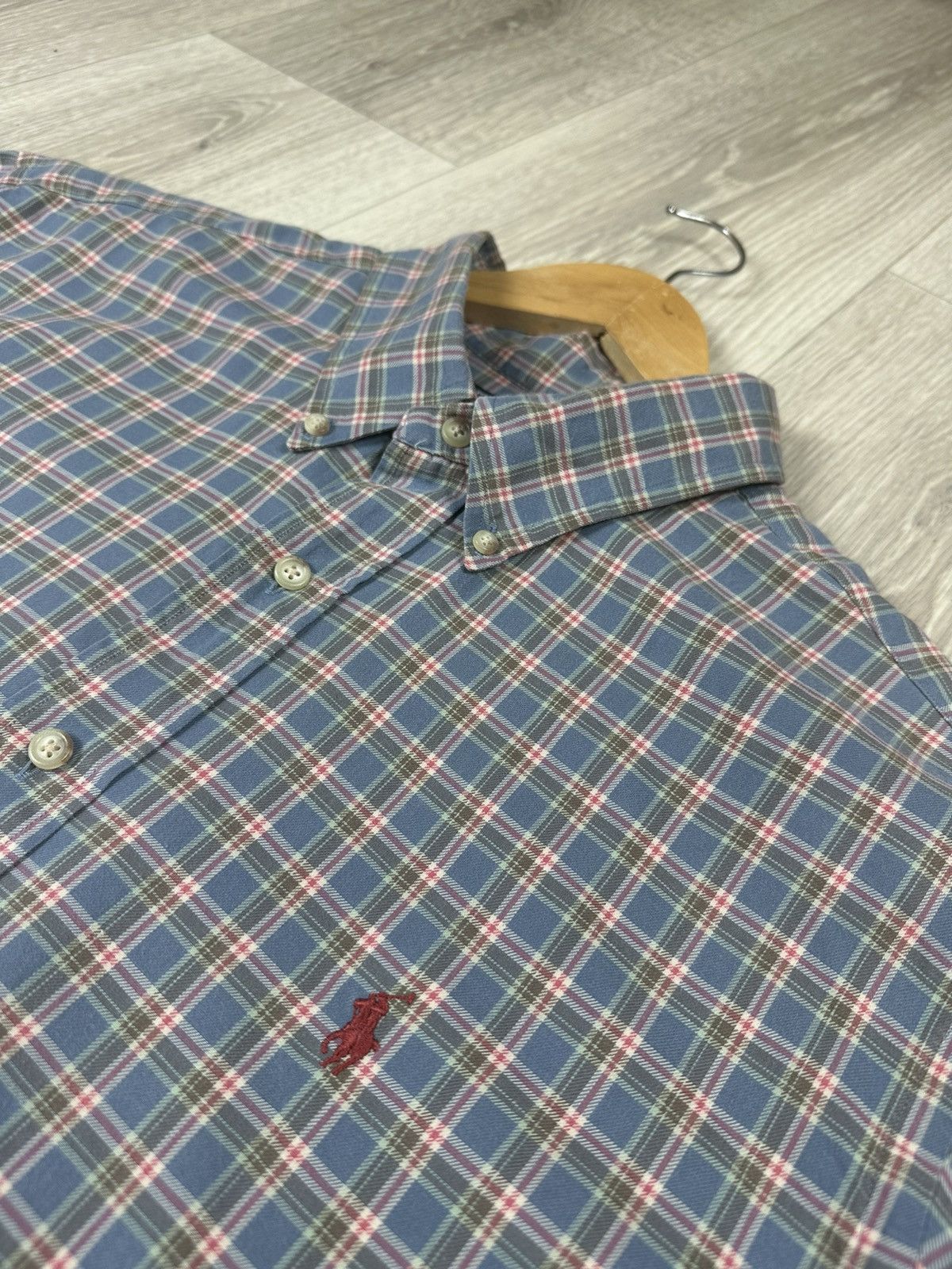 Vintage Vintage Polo Ralph Lauren Shirts Button Ups Size US XL / EU 56 / 4 - 5 Thumbnail