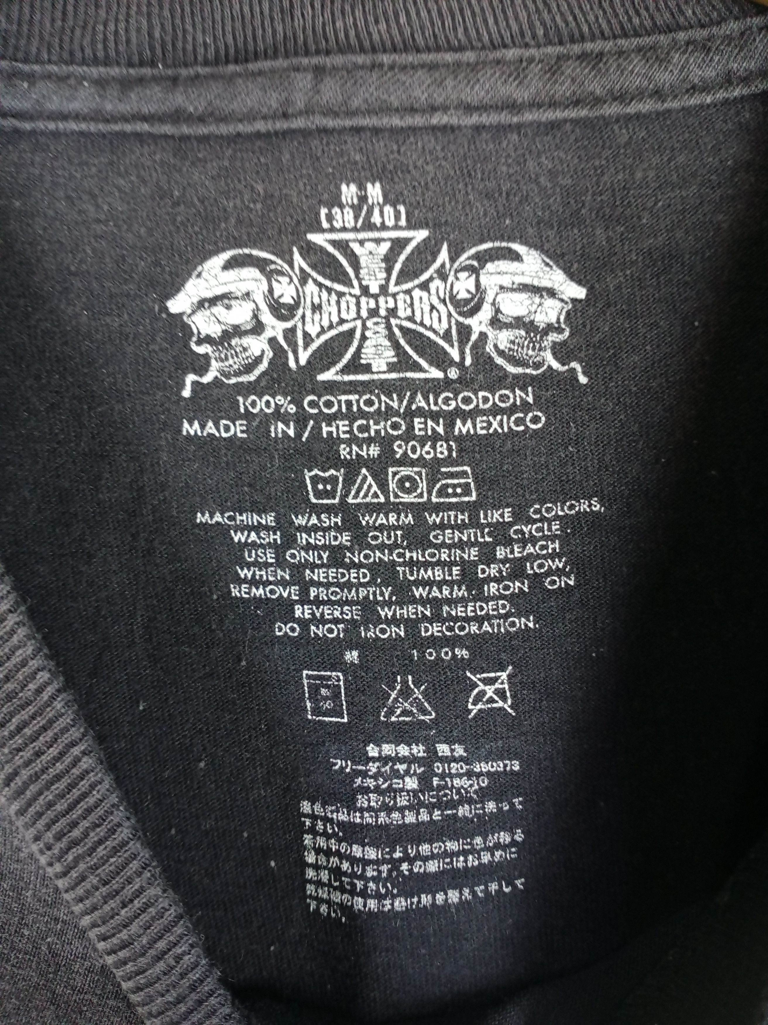 West Coast Choppers Rare West Coast Choppers Tshirt Size US M / EU 48-50 / 2 - 7 Thumbnail