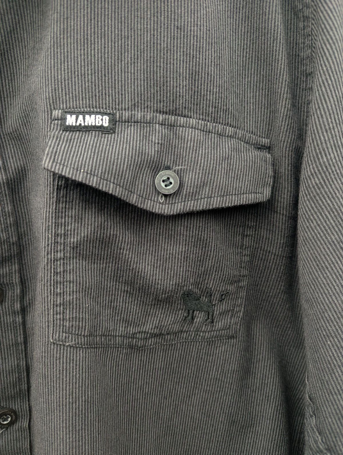 Mambo Mambo Corduroy Military Style Baggy Overshirt Embroidered Size US L / EU 52-54 / 3 - 5 Thumbnail