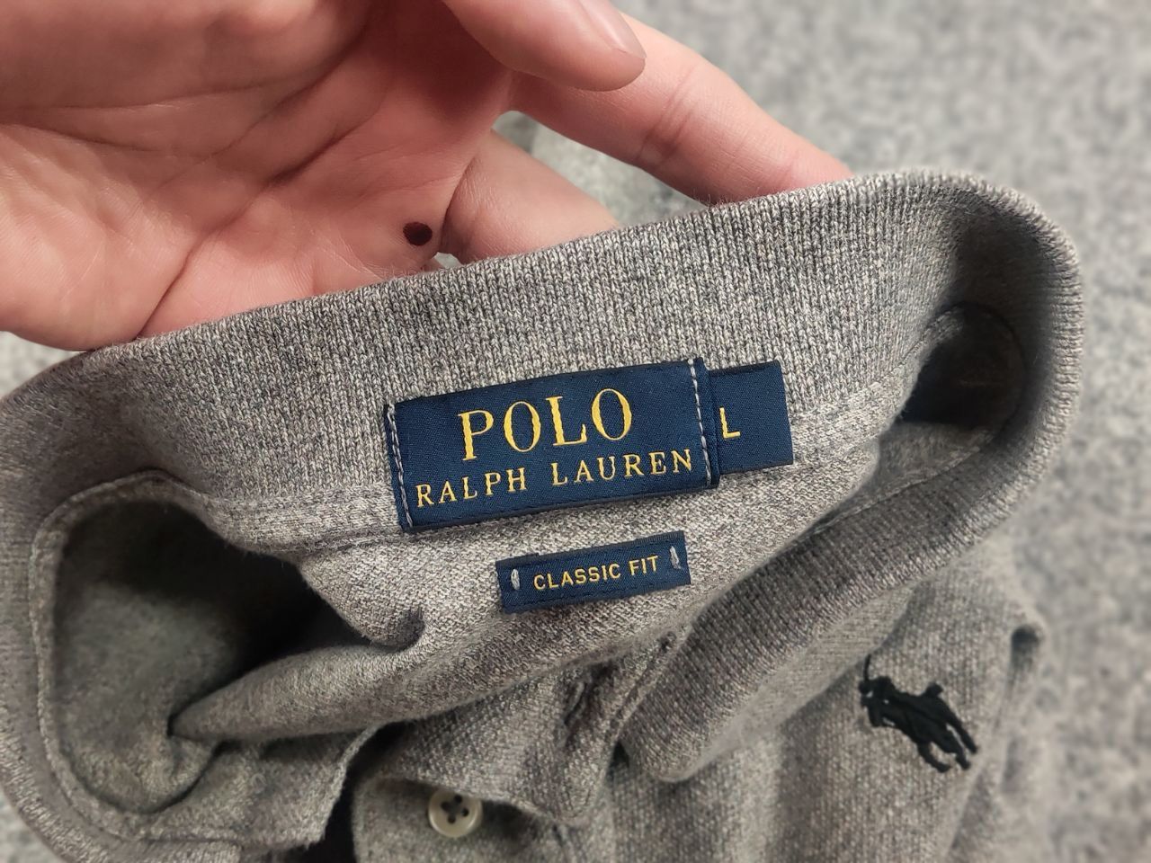 Polo Ralph Lauren Polo Ralph Lauren Cotton Classic Fit Polo T shirt Vintage Size US L / EU 52-54 / 3 - 12 Thumbnail