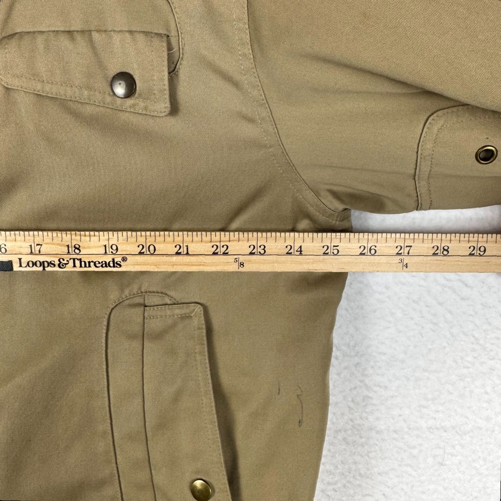 Vintage VINTAGE Mighty Mac Mens Large Brown Flannel Lined Work Wear Jacket Coat Bomber Size US L / EU 52-54 / 3 - 7 Thumbnail