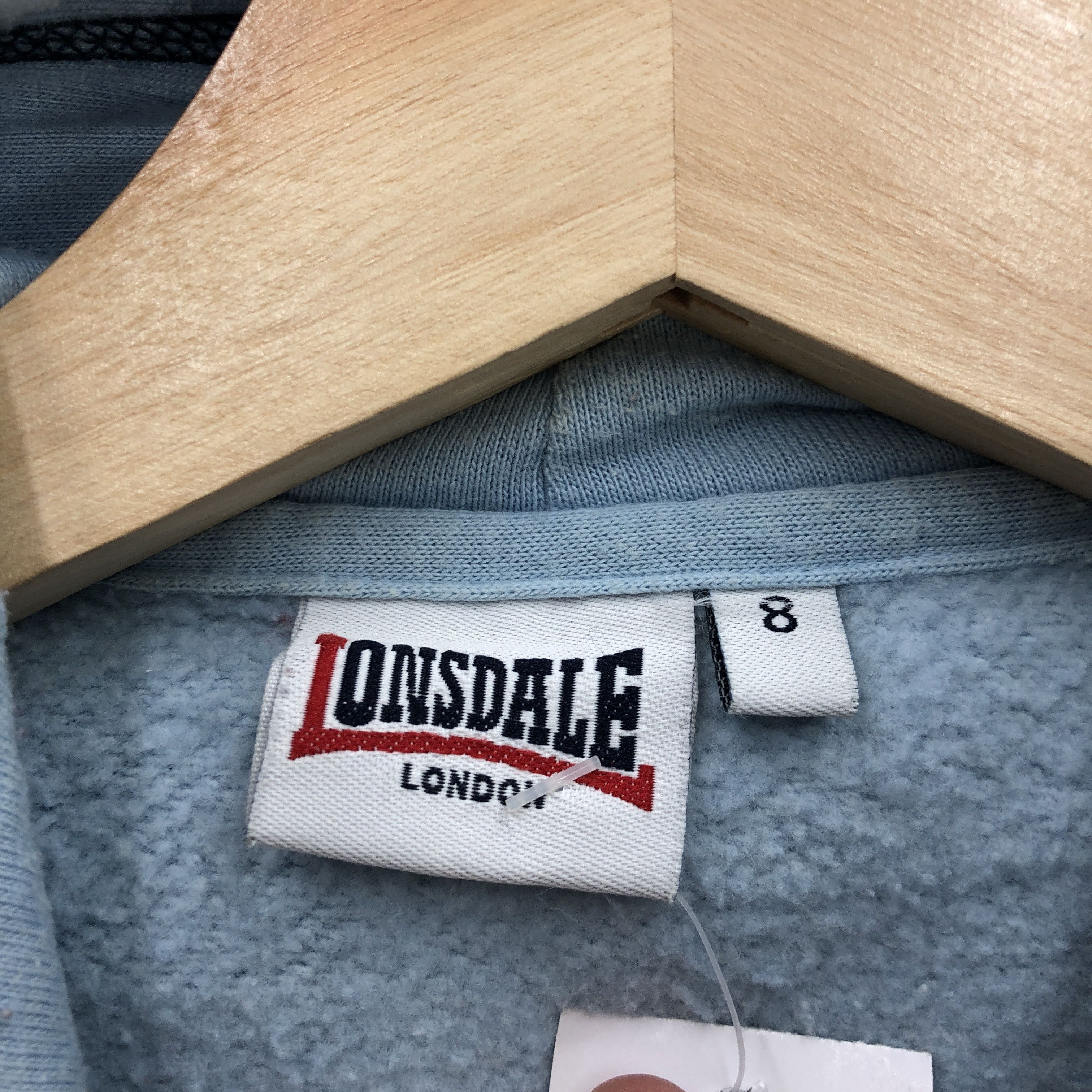 Lonsdale Lonsdale Sweater Hoodie Lonsdale Hooded Sweatshirt Size XXS / US 00 / IT 34 - 5 Thumbnail