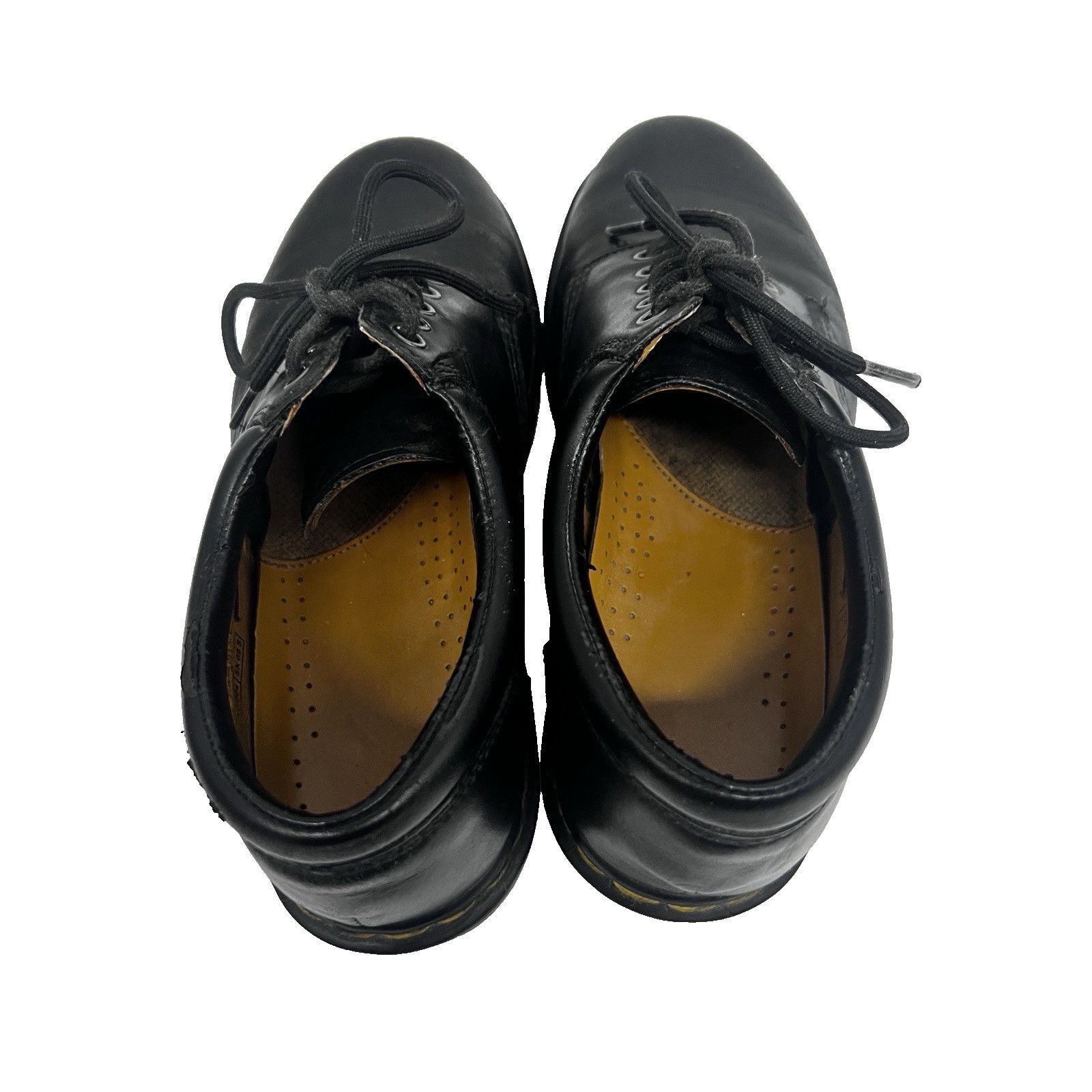 Dr. Martens Dr. Martens Black Leather Oxford Shoes Mens US 10M Lace Up Size US 10 / EU 43 - 5 Thumbnail
