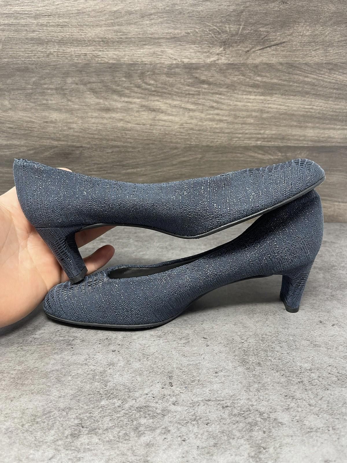 Stuart Weitzman Stuart Weitzman Shoes Womens Size 7.5 Dark Blue Size US 7.5 / IT 37.5 - 7 Thumbnail