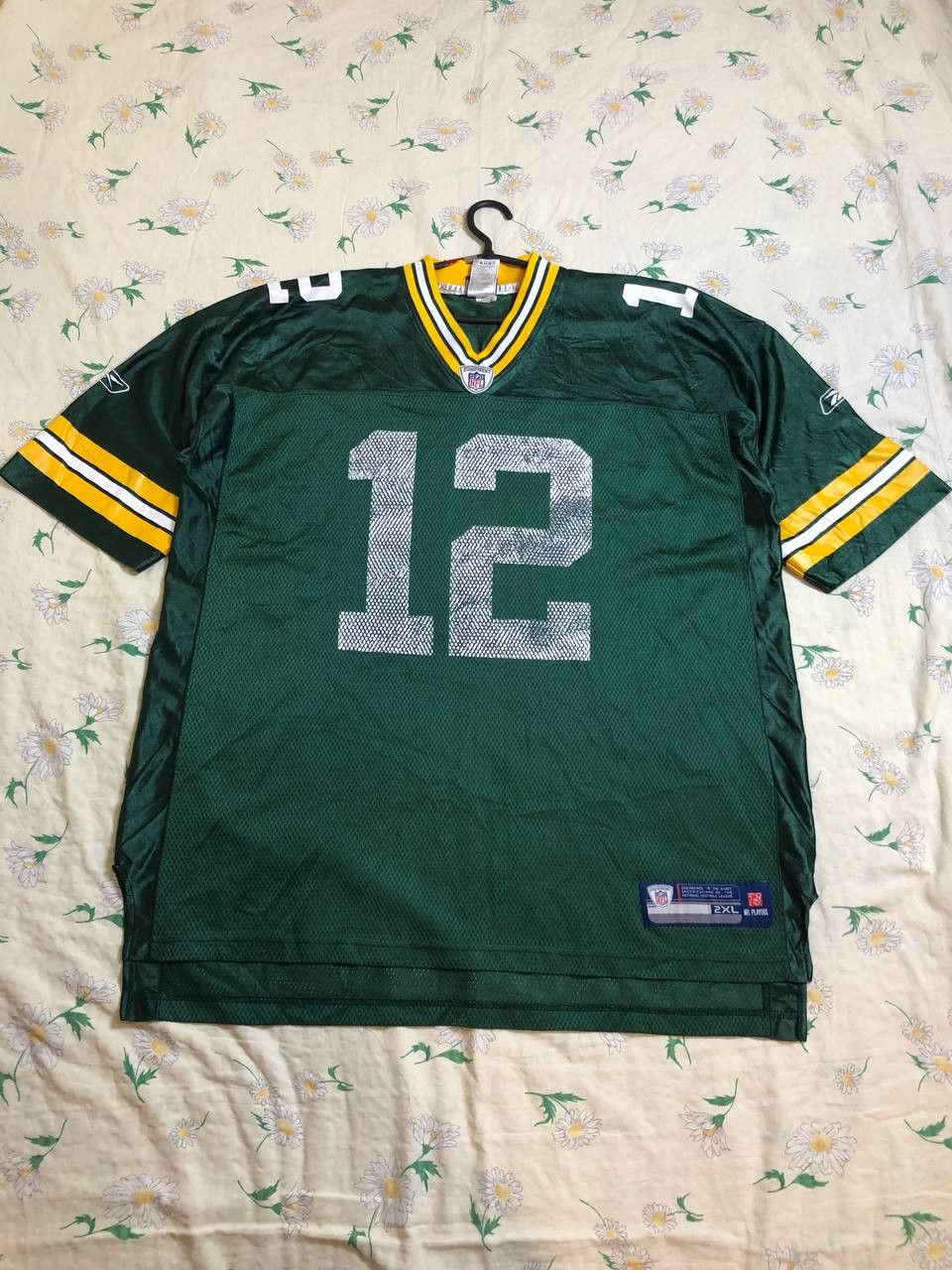 Reebok Reebok On Field Aaron Rodgers Green Bay Packers Mens Jersey Size US XXL / EU 58 / 5 - 1 Thumbnail