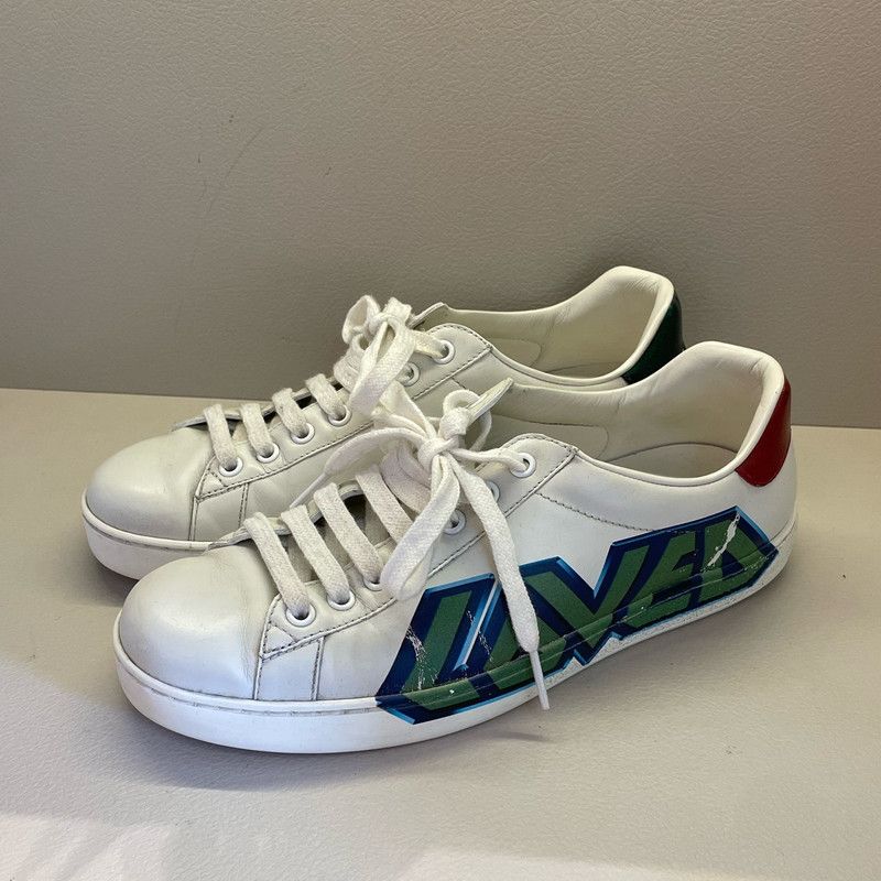 Gucci ACE Loved Leather Sneakers for Men