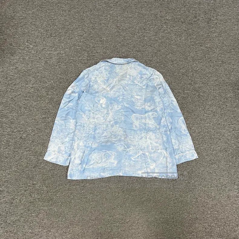 Dior Dior Show style zoo mulberry silk shirt Size XS / US 0-2 / IT 36-38 - 2 Thumbnail