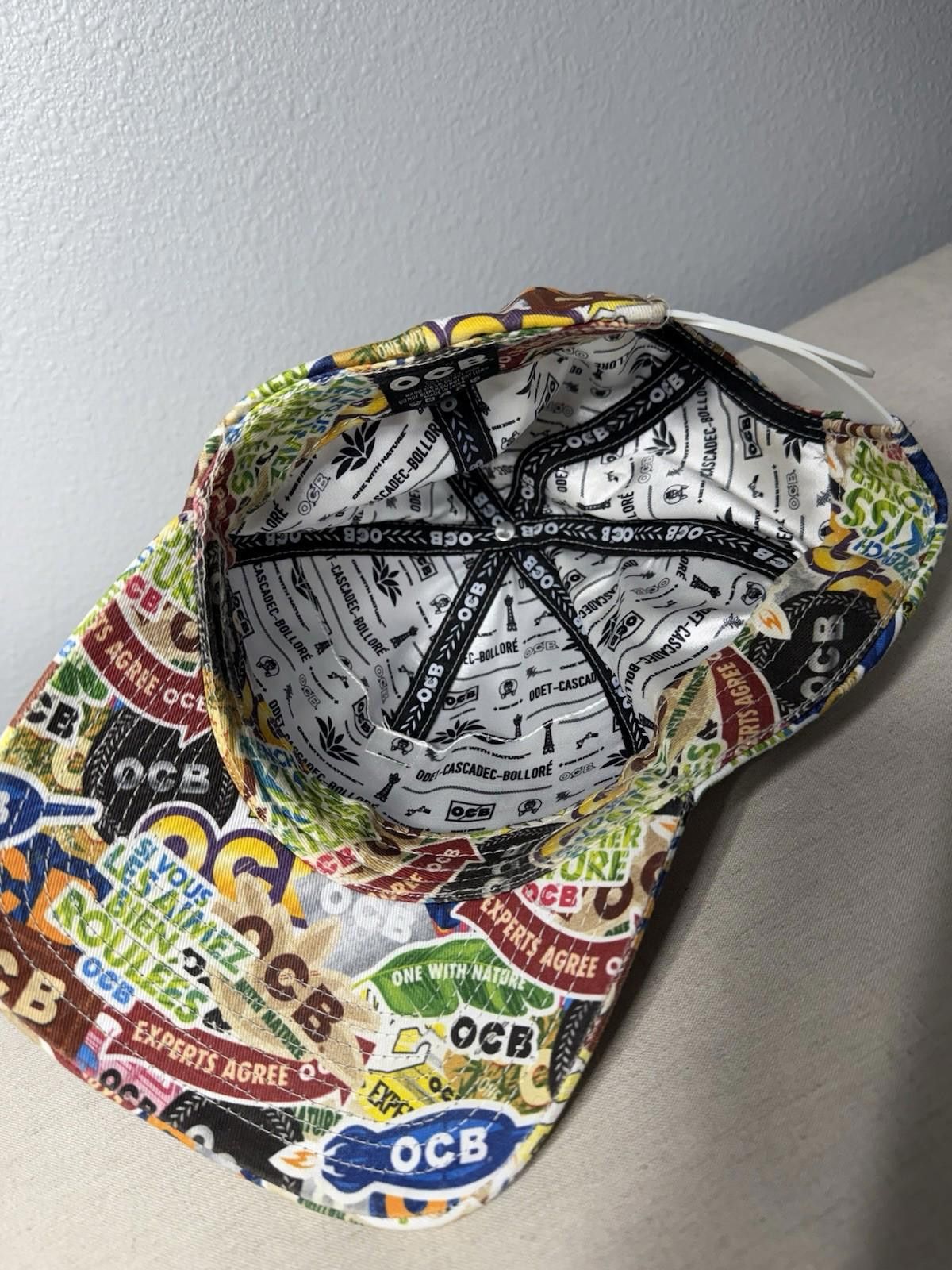 The Unbranded Brand OCB Collage Snap Back Baseball Cap – Size ONE SIZE - 9 Thumbnail