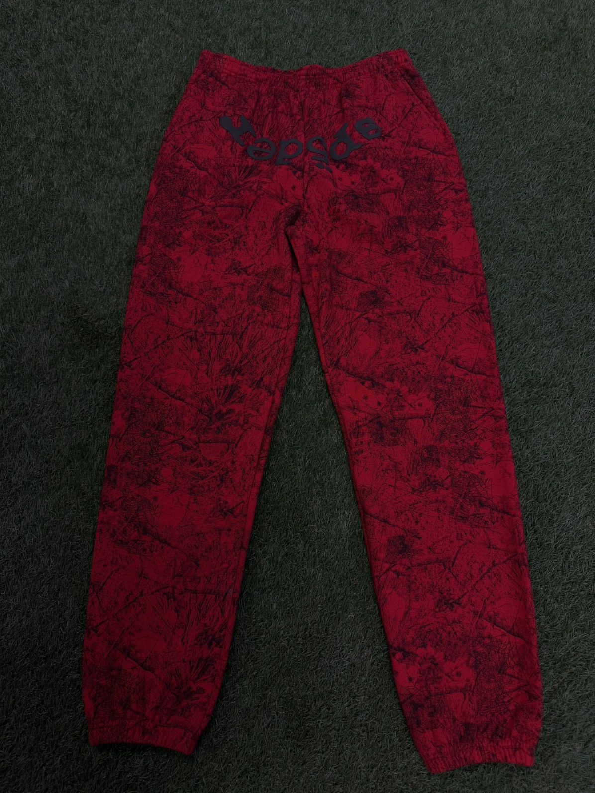 Sp5der Sp5der Worldwide RED Camo Sweatpants Size M (NEW) Size US 30 / EU 46 - 1 Thumbnail