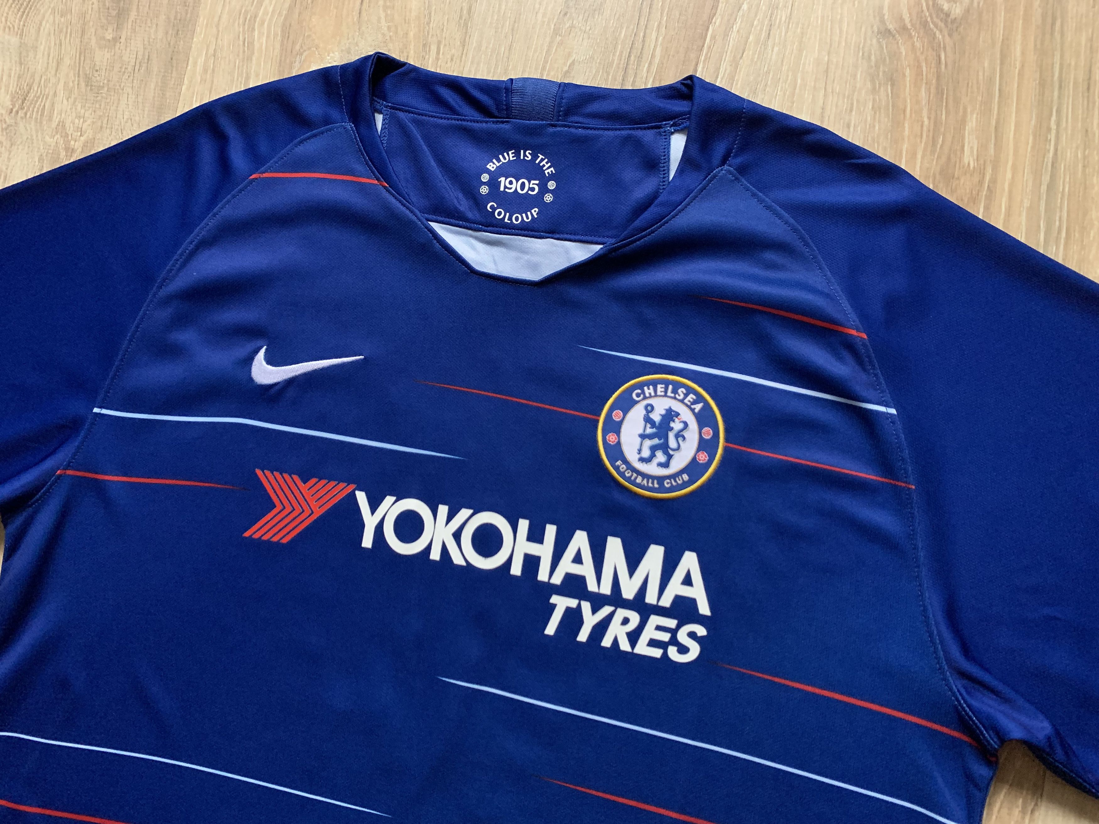 Nike Nike Chelsea Home Football Shirt #10 Eden Hazard 2019-2020 Size US XXL / EU 58 / 5 - 4 Thumbnail