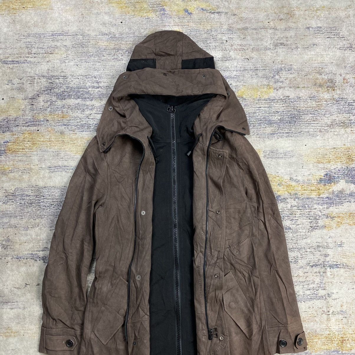 Japanese Brand × Man Of Moods M of M ( man of moods ) double layer parka jacket Size US M / EU 48-50 / 2 - 2 Thumbnail