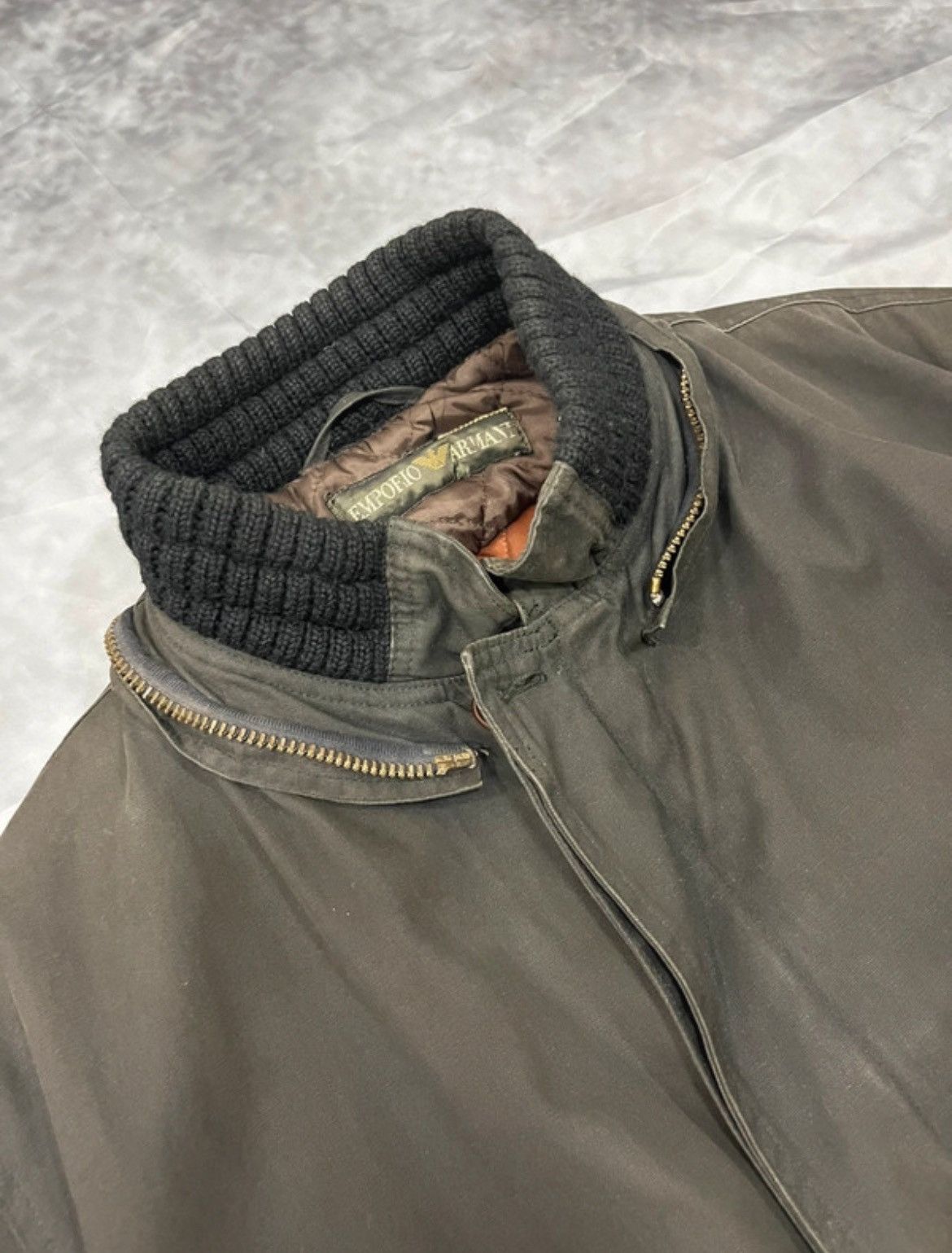 Emporio Armani Emporio Armani Vintage 70's-80's Very Rare Jacket Size US L / EU 52-54 / 3 - 3 Thumbnail