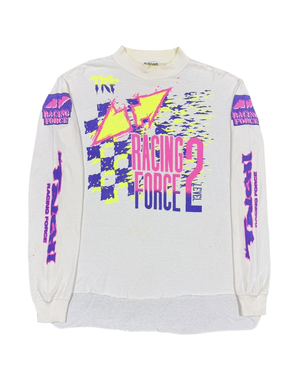 Sports Specialties Vtg🔥90’s RS Taichi Motorcross Racing Force 2 L/S Design Tee Size US L / EU 52-54 / 3 - 1 Thumbnail