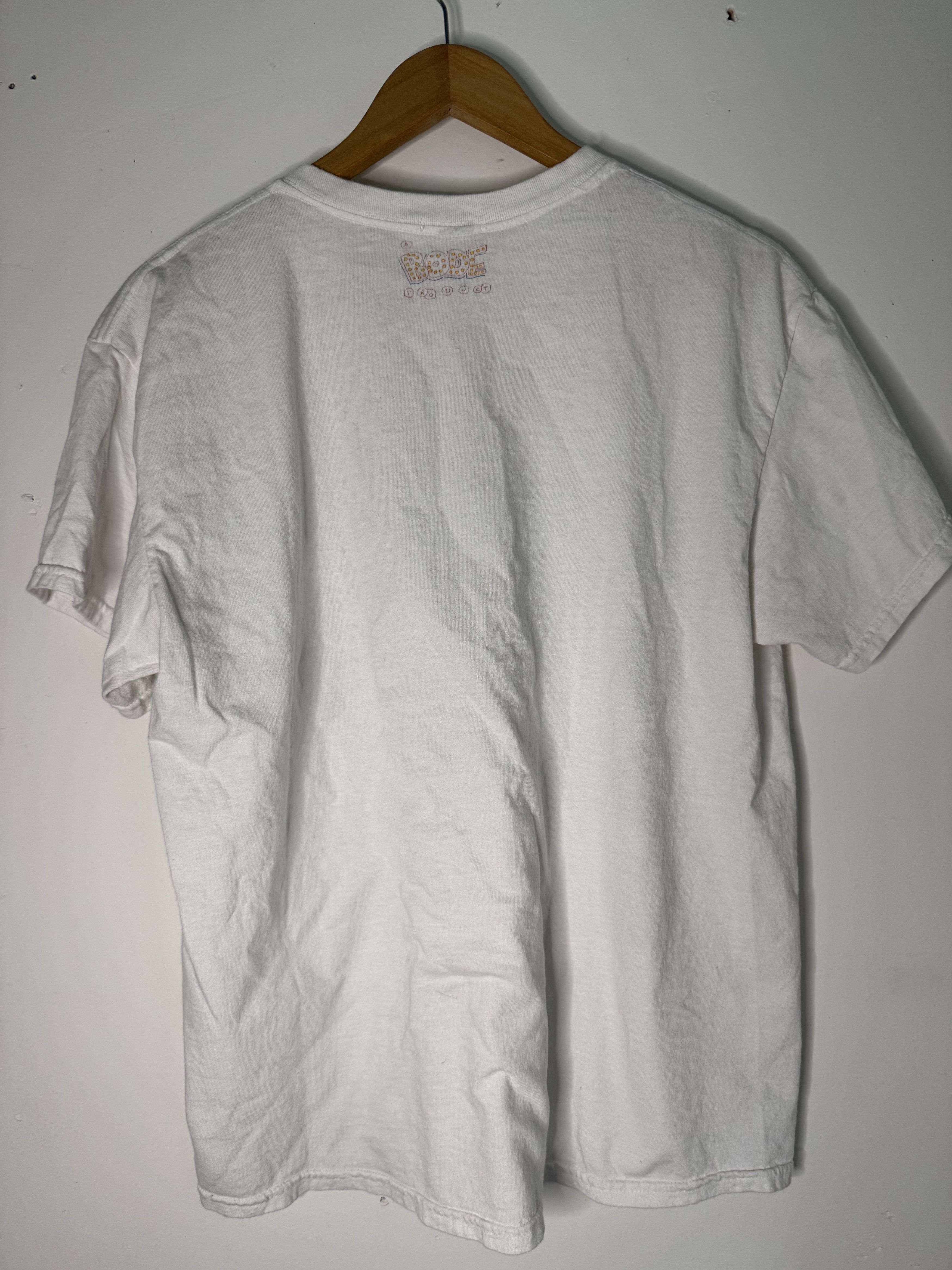 Bode Bode FW20 Hand-Drawn Cow Graphic T-Shirt Size US L / EU 52-54 / 3 - 4 Thumbnail
