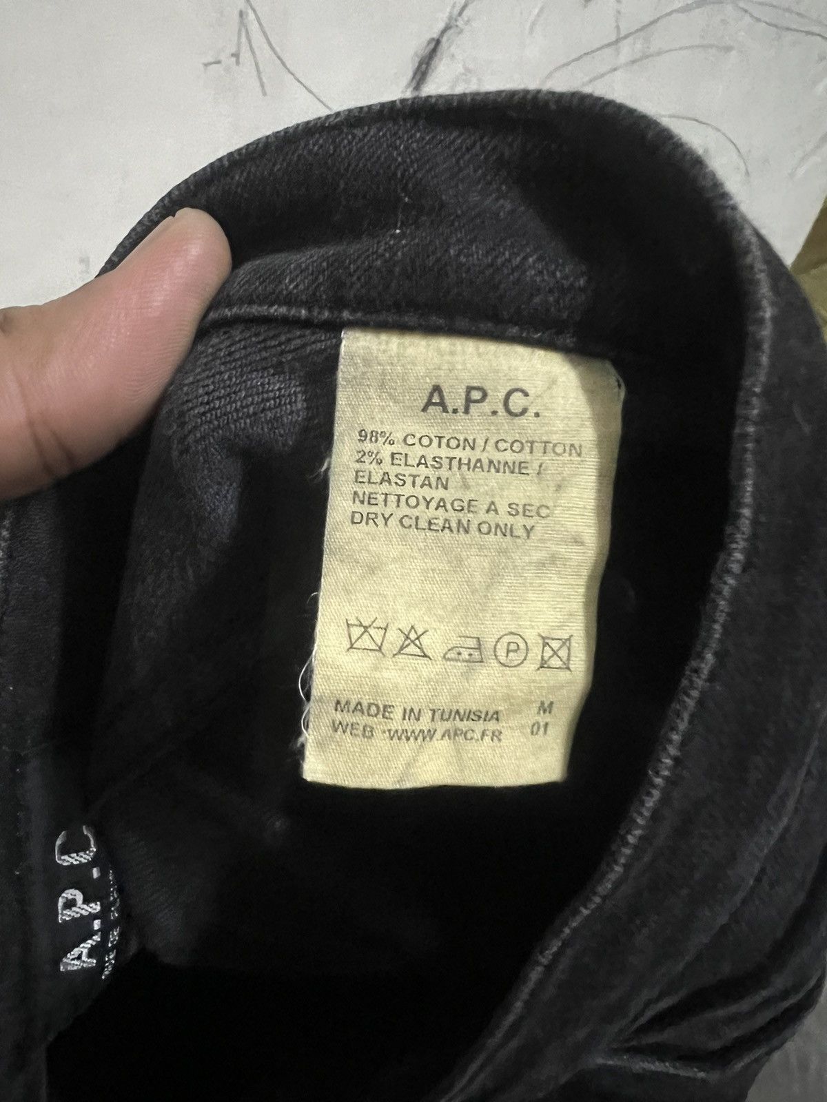 Japanese Brand VITNAGE APC SKNINY BLACK Size US 32 / EU 48 - 10 Thumbnail