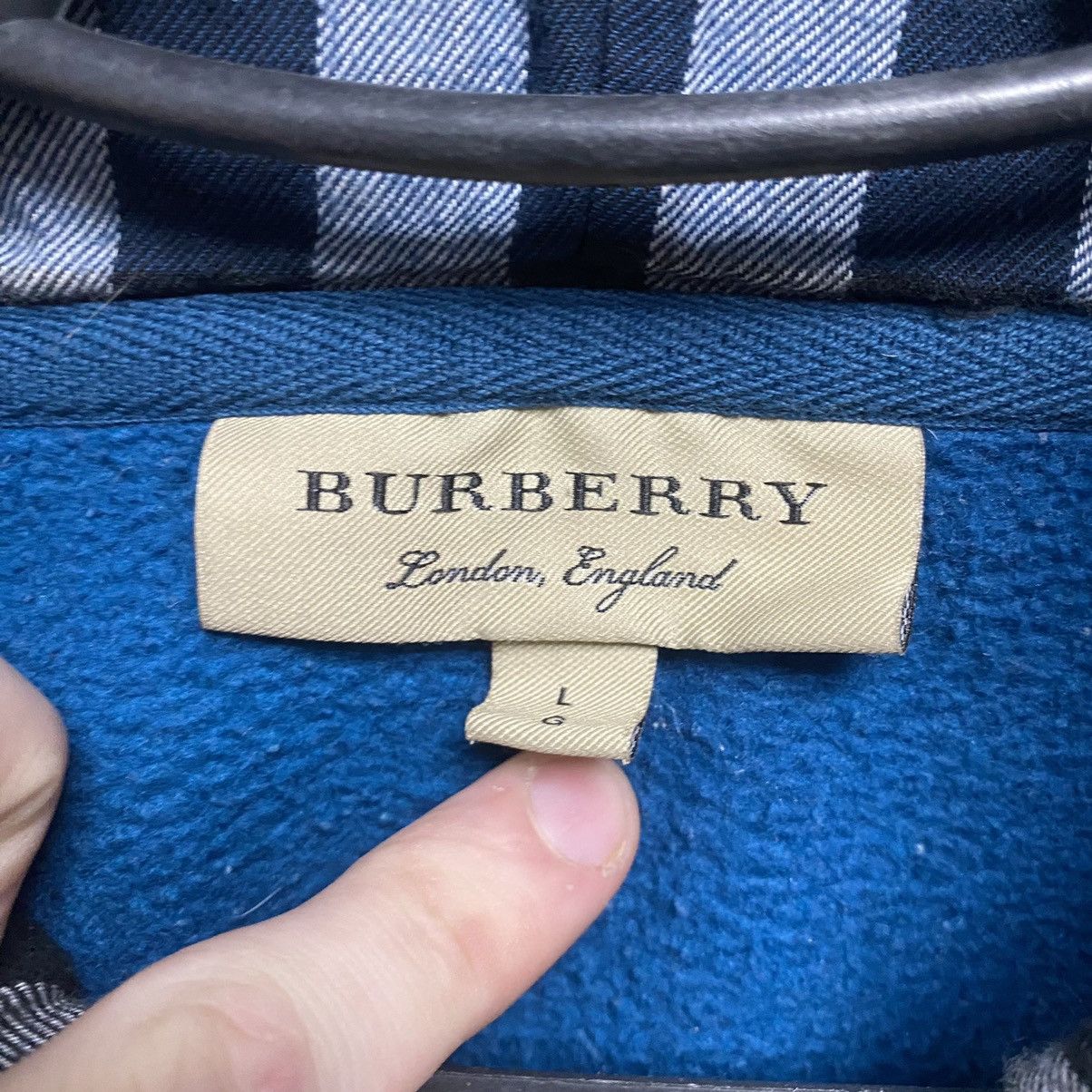 Burberry Burberry Zip Hoodie Vintage Size US L / EU 52-54 / 3 - 6 Thumbnail