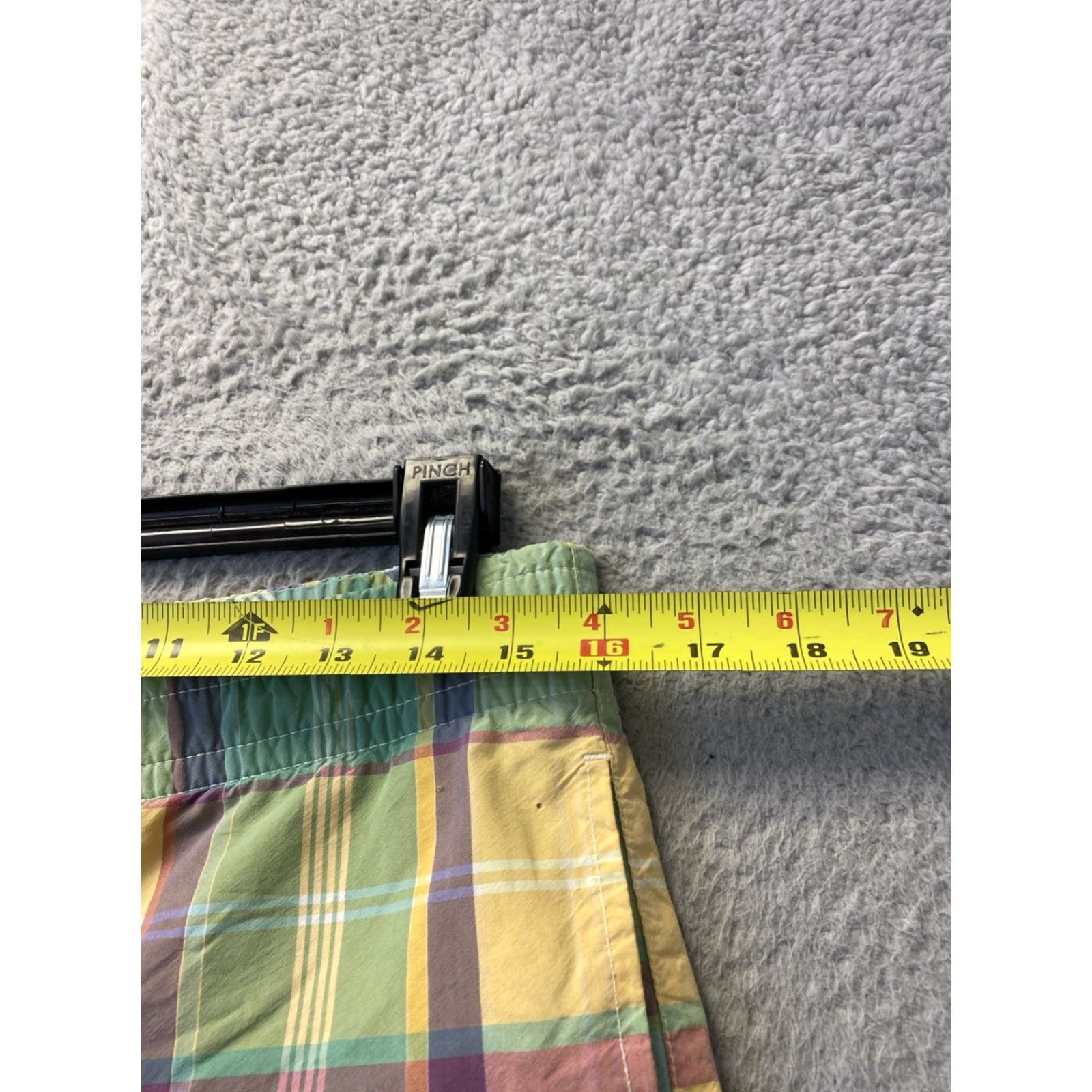 Polo Ralph Lauren Polo Ralph Lauren Swim Trunks Mens Small Madras Plaid Lined Drawstring Back Pocket Quick Dry Beach Preppy Mens Size US S / EU 44-46 / 1 - 6 Thumbnail