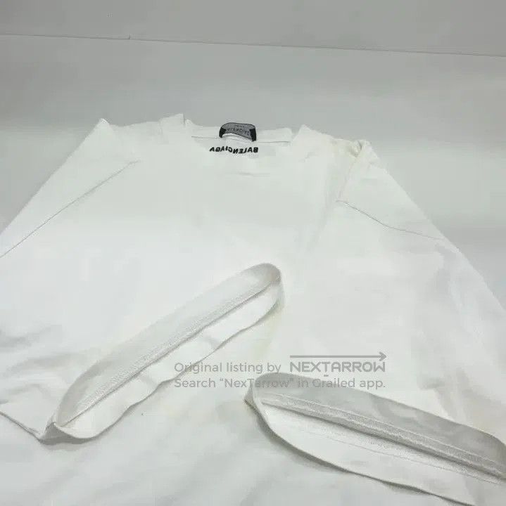 Balenciaga Balenciaga Men's White Short Sleeve T. Size US XS / EU 42 / 0 - 8 Thumbnail