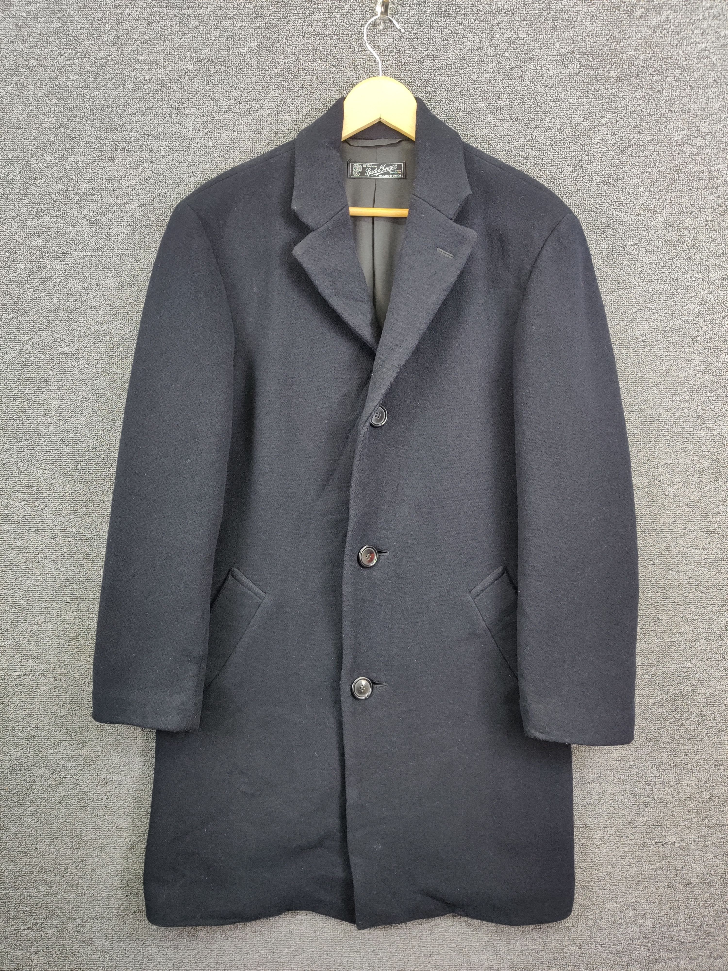 CABANE de ZUCCa Vintage Cabane De Zucca Wool Long Coat Size US S / EU 44-46 / 1 - 1 Thumbnail