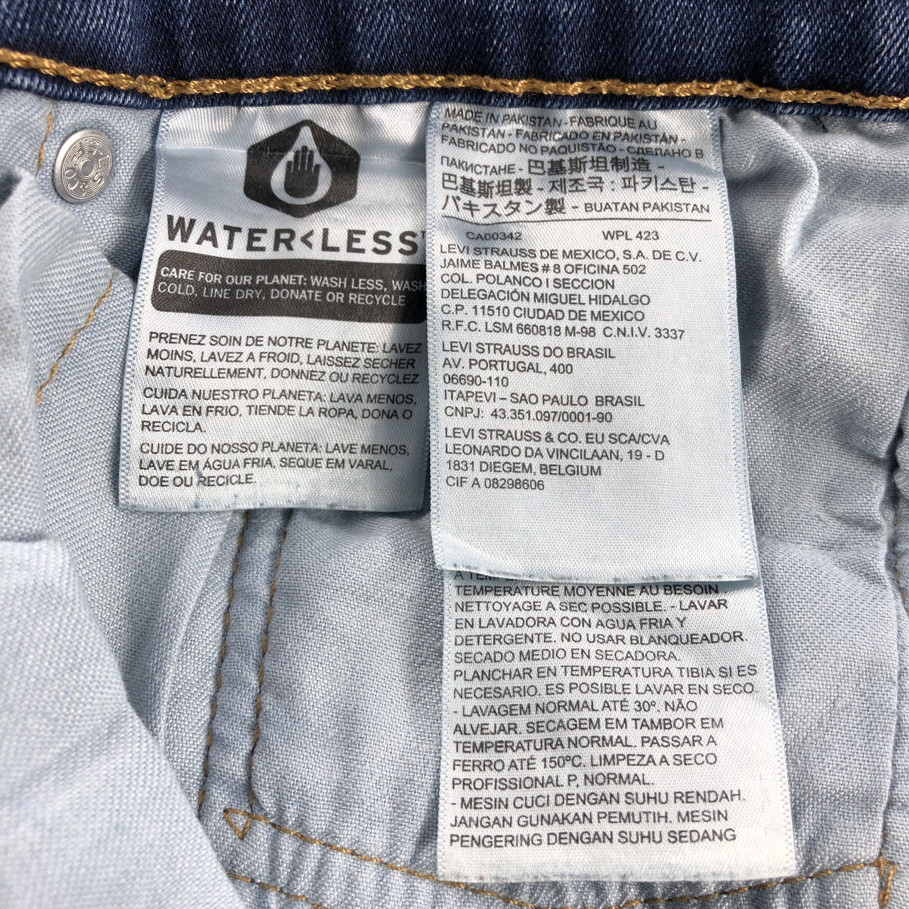 Levi's × Vintage Vintage Distress Levis 507 Jeans-JM1303 Size US 34 / EU 50 - 10 Thumbnail