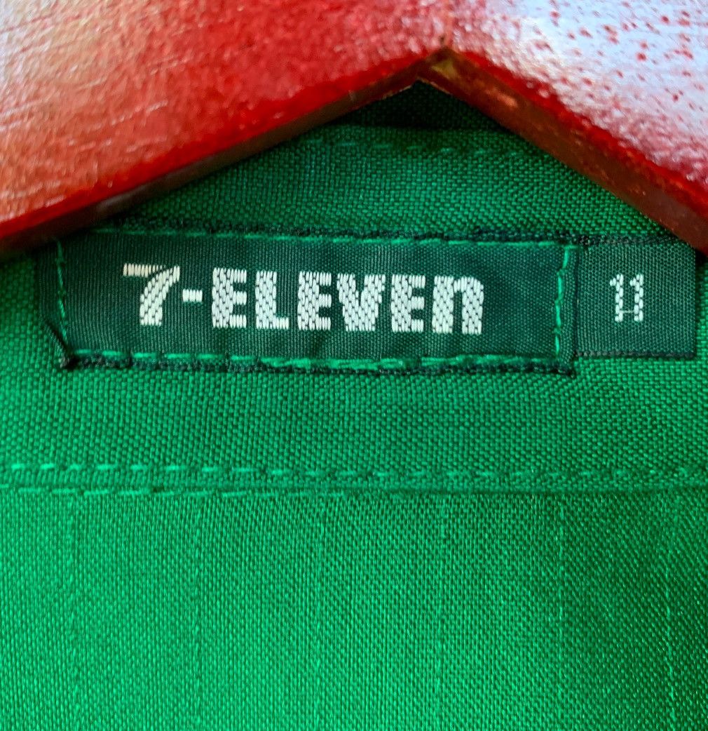 Seven 7 Vintage Seven Eleven Uniform Workers Zipper Shirt Size US M / EU 48-50 / 2 - 9 Thumbnail