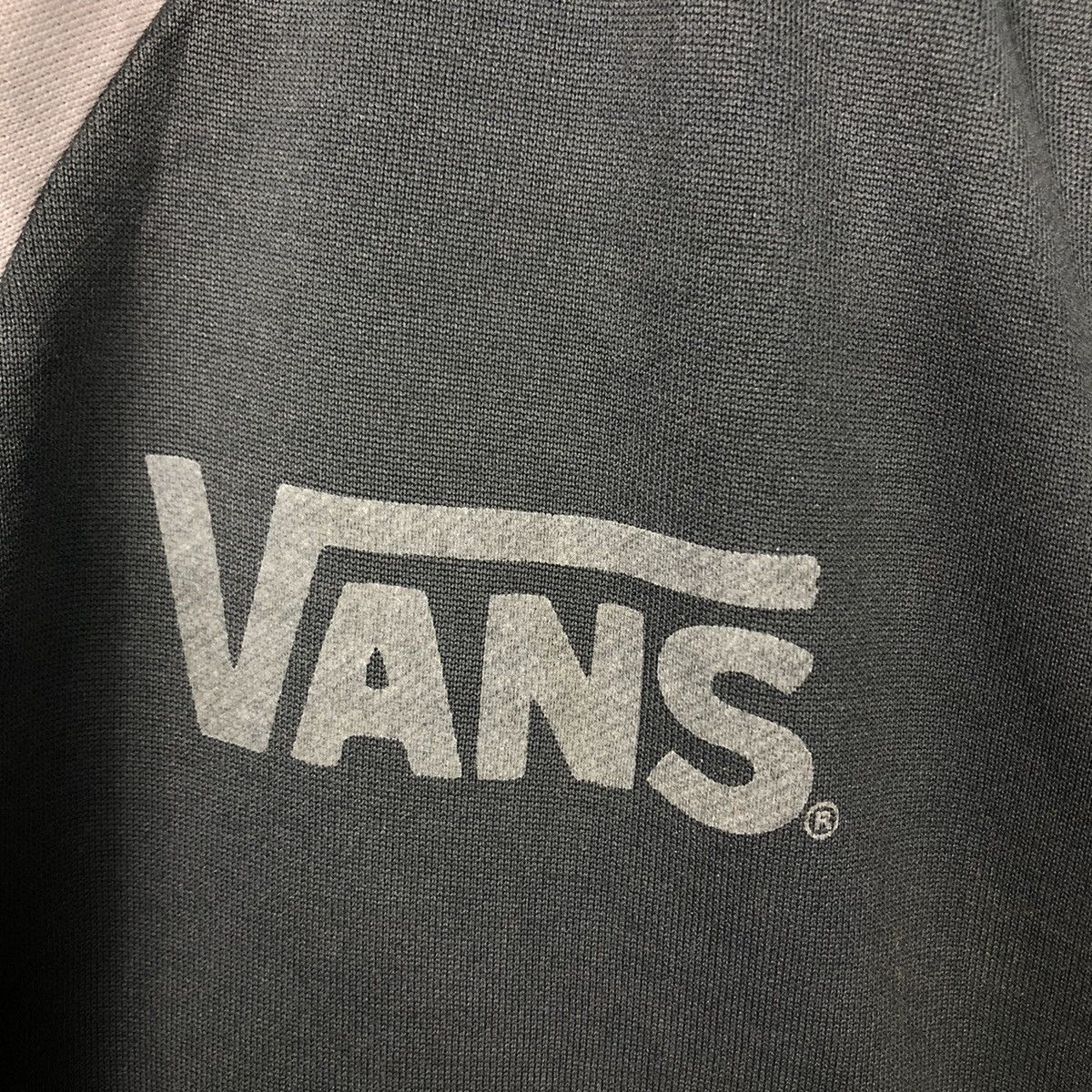 Japanese Brand 📌Rich Grey Vintage Zipper Sweater Vans Skeleton Design Size US M / EU 48-50 / 2 - 19 Thumbnail