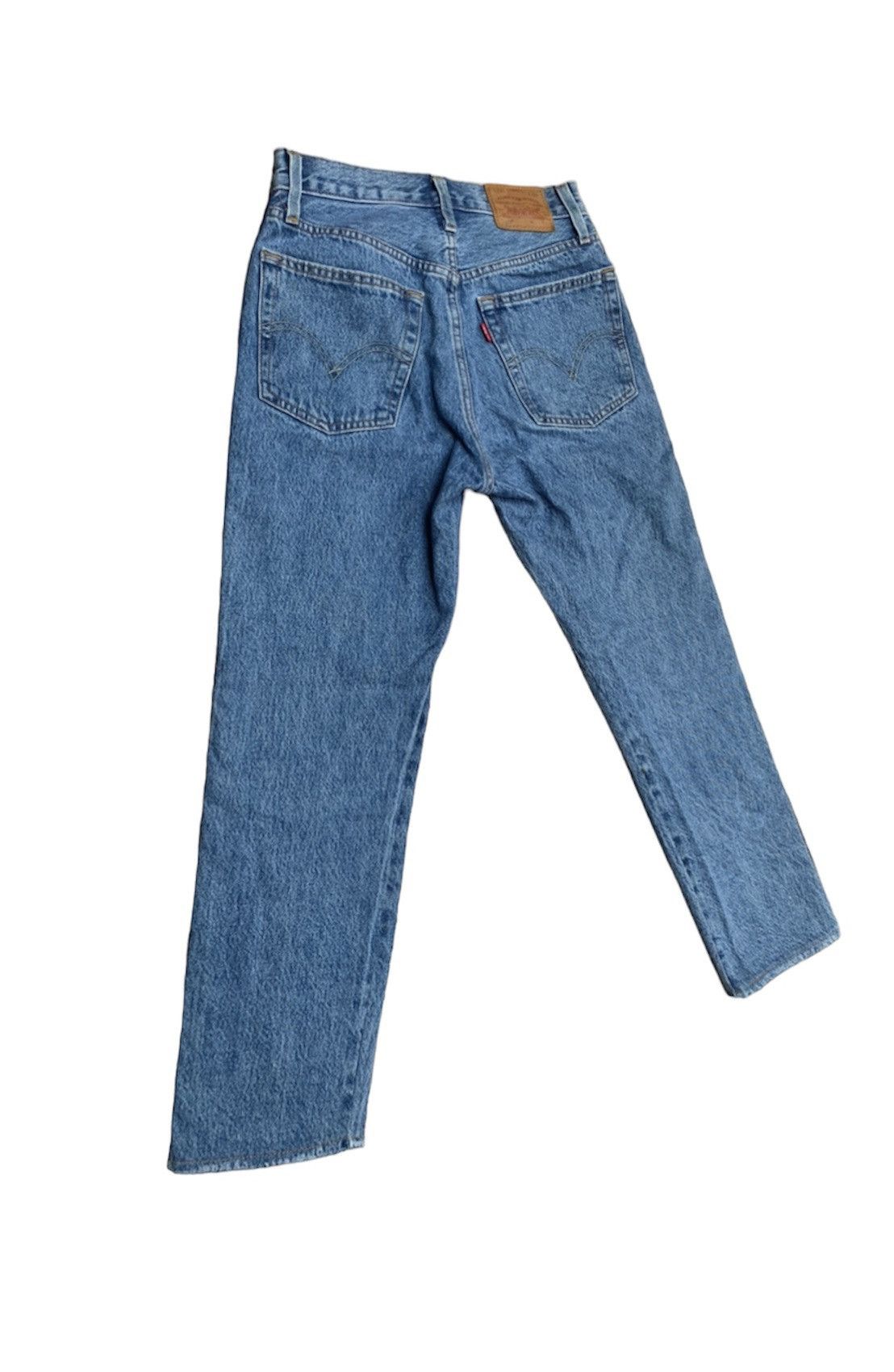 Levi's Levis 501 Levis Premium Big E Side Tape Denim Pants Size 26" / US 2 / IT 38 - 4 Thumbnail