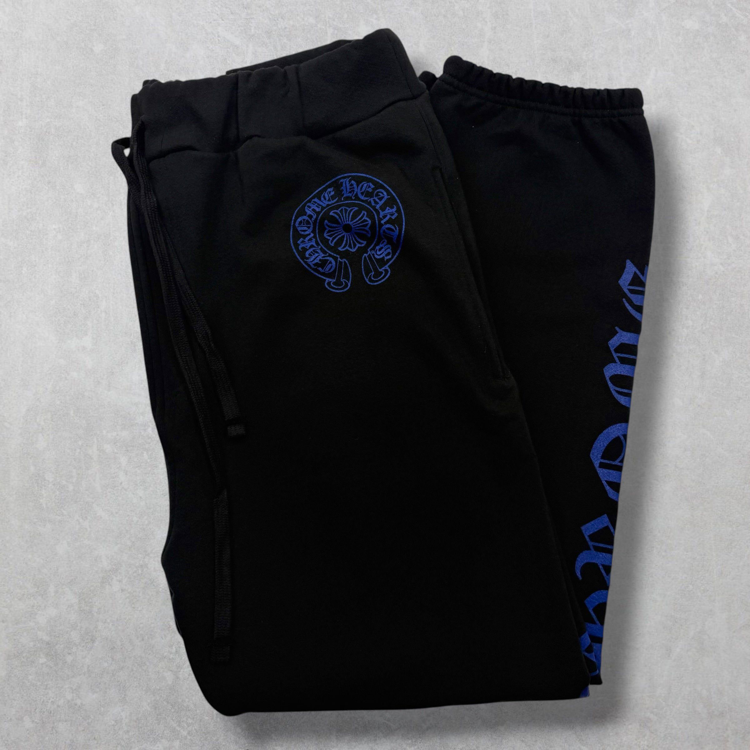 Chrome Hearts Chrome Hearts Blue Horseshoe Sweatpants XXL Size US 26 / EU 42 - 1 Thumbnail