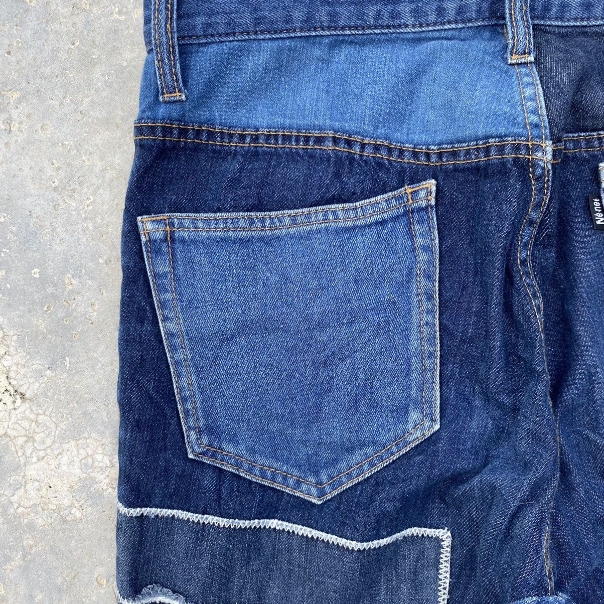 Issey Miyake × Japanese Brand × Ne-Net vintage ne-net patchwork jeans Size US 31 - 17 Thumbnail